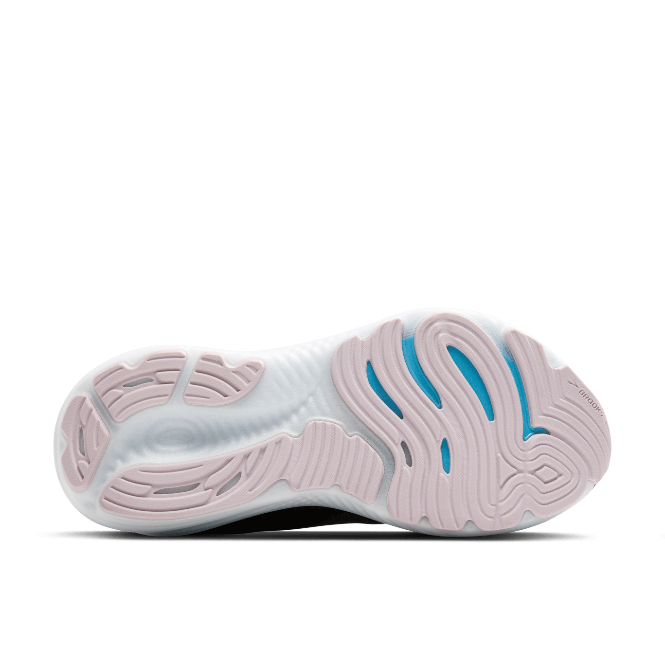 Brooks Glycerin 22 Women's Running Shoes - Black/Orchid Ice/White (B Width) - Premium Cushioning for Long Distance Running & Marathon Training