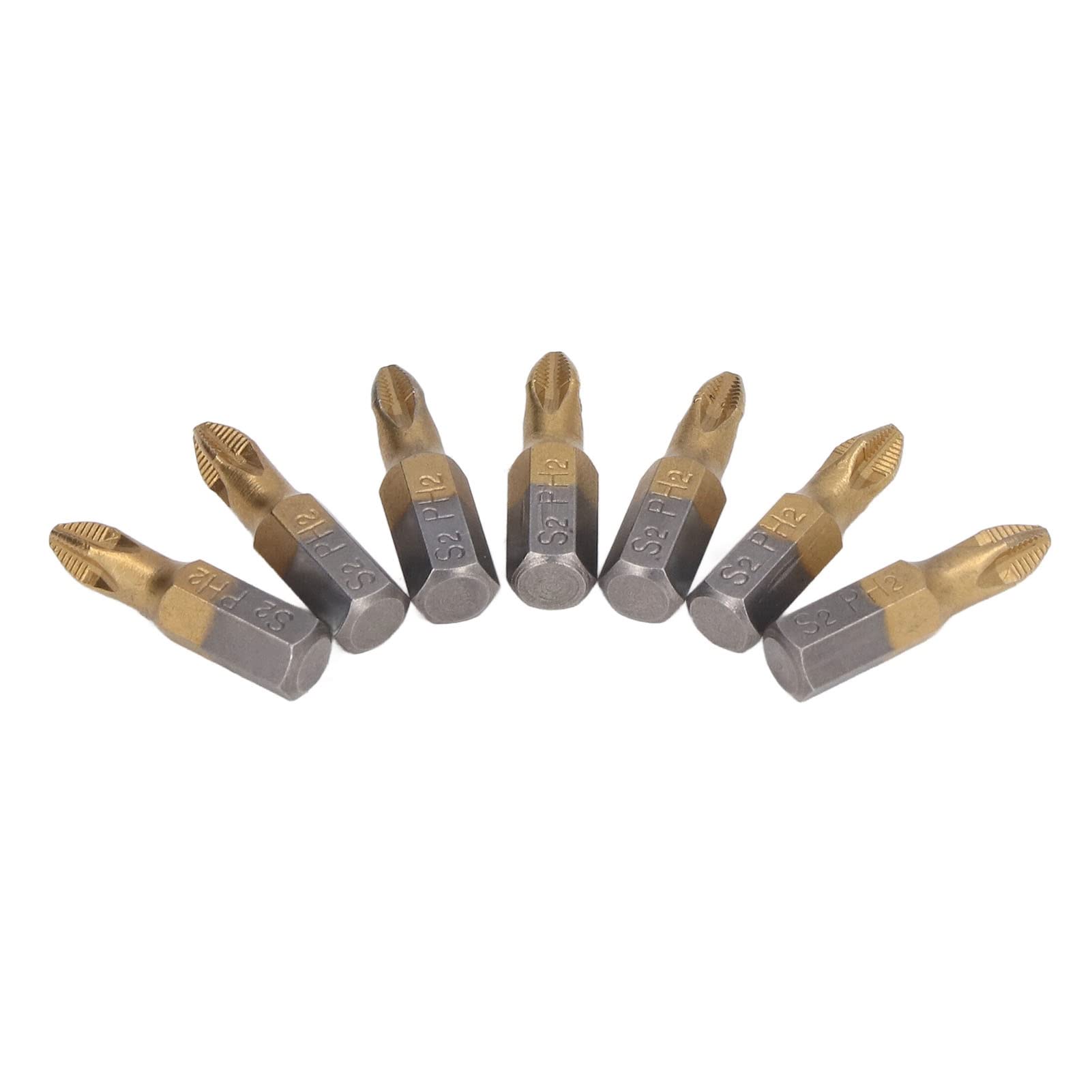 Premium S2 Alloy Steel Screwdriver Bits Set - 1/4
