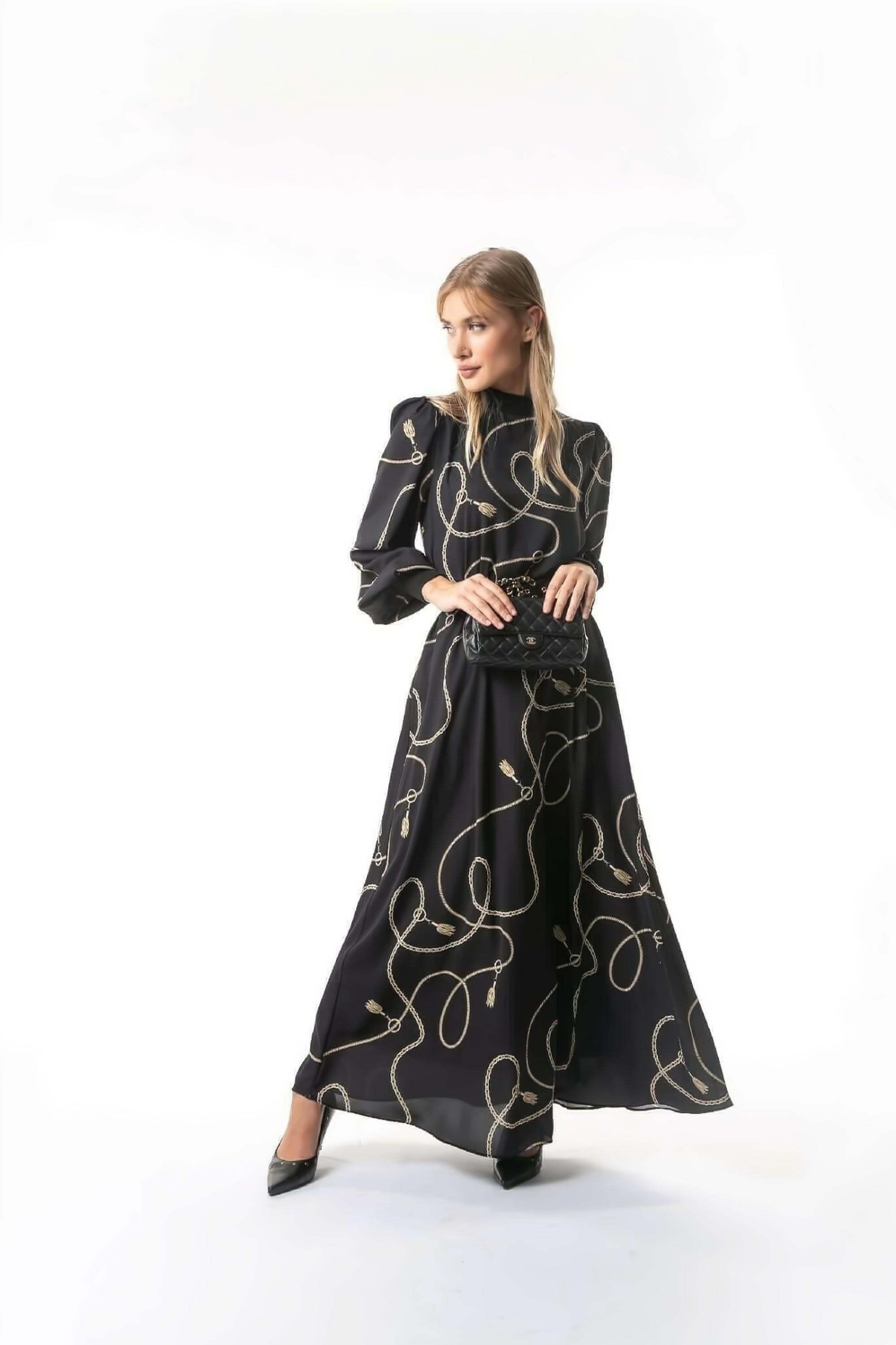 Alexia Long Sleeve Maxi Dress by Zara | Elegant Women's Formal & Casual Wear for Parties, Weddings & Everyday Outfits