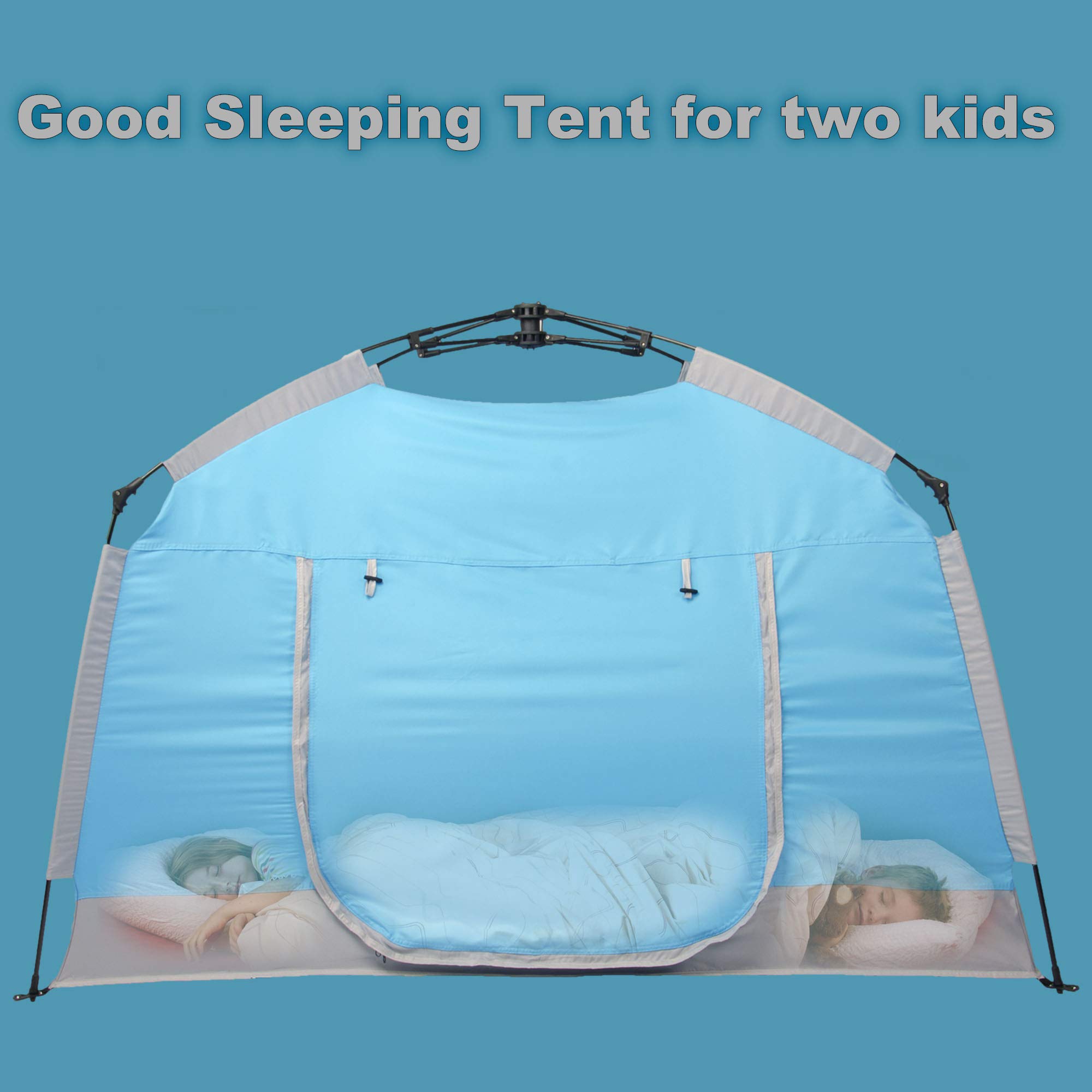 Easy Setup Kids Playhouse with LED Lights & 3 Large Openings - Portable Children's Play Tent for Indoor & Outdoor Use - Includes Carry Bag - Perfect for Toddlers' Birthday Gifts & Playtime Adventures