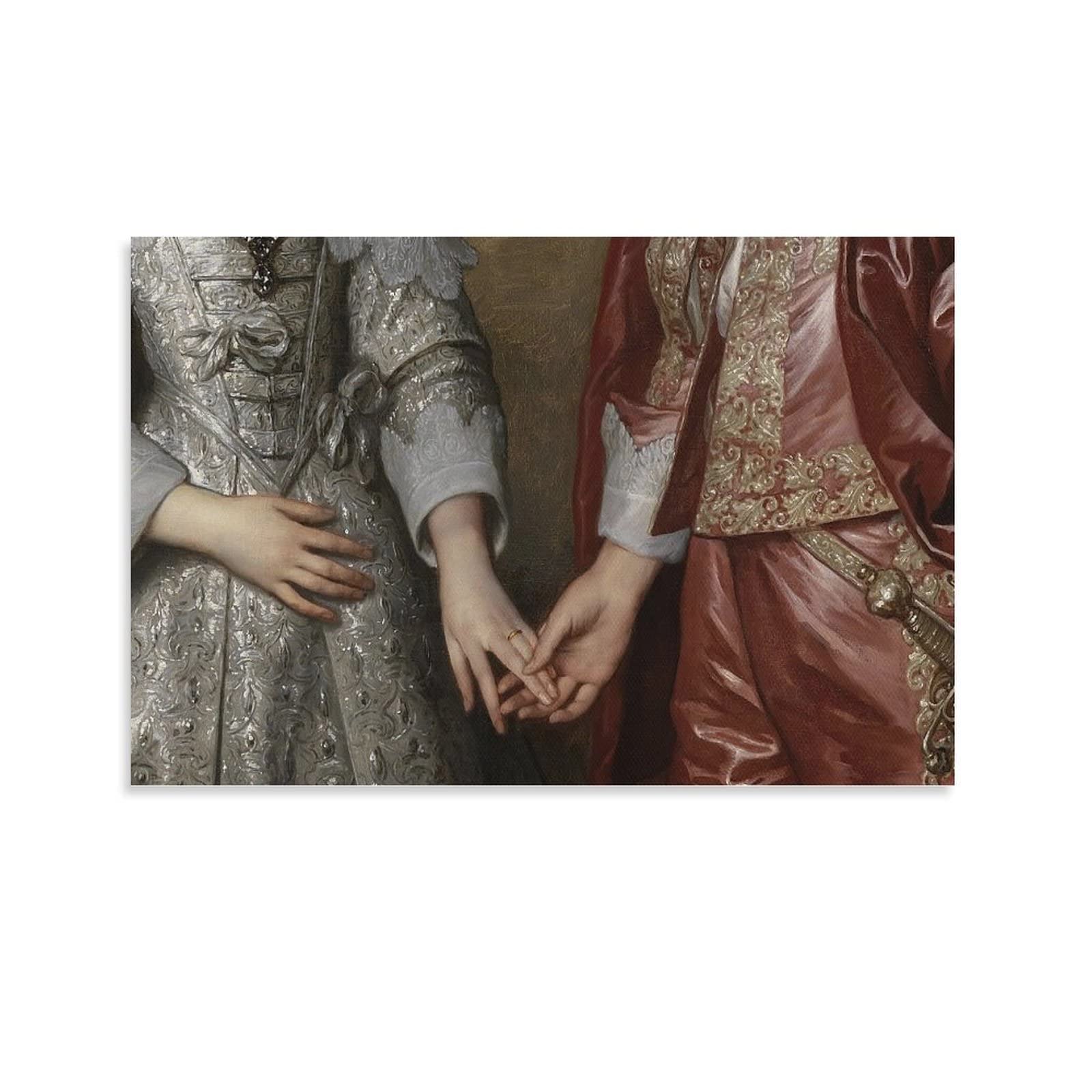 William & Mary Stuart Wall Art Poster - 20x30in for Living Room Decor