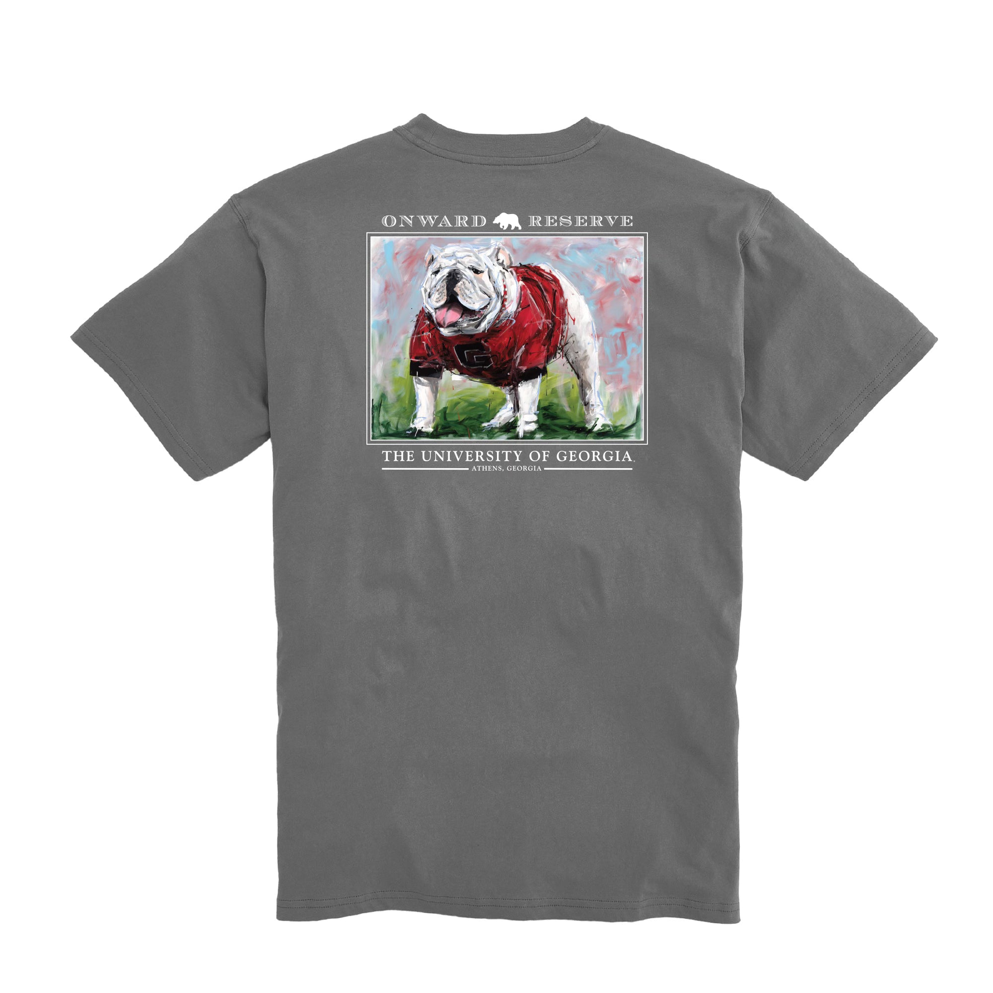 Lewis UGA Short Sleeve T-Shirt - Comfortable Cotton Tee for Men | University of Georgia Bulldogs Fan Apparel | Perfect for Game Day, Tailgating & Casual Wear