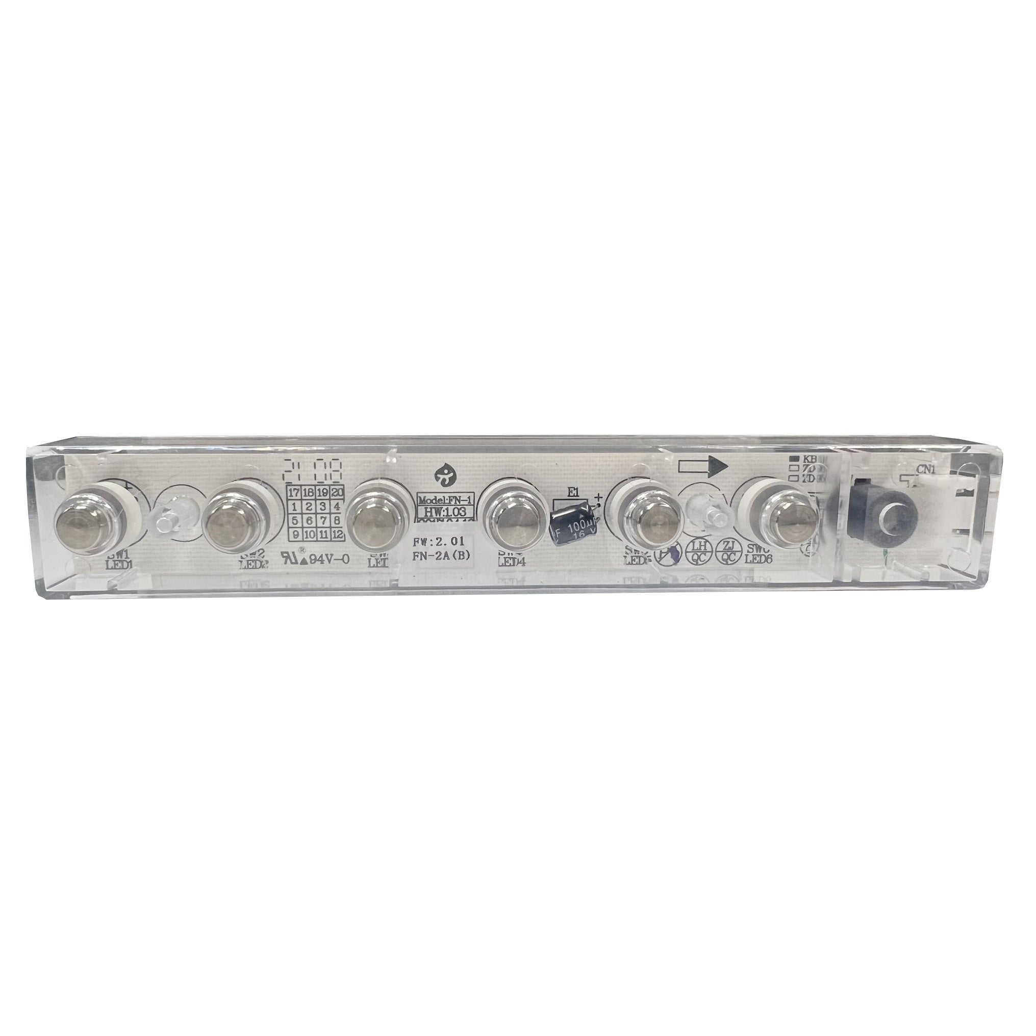 8-Port Industrial Control Panel - Heavy Duty Metal Enclosure for Automation & Machinery | Perfect for Factory, Warehouse & Equipment Control Systems