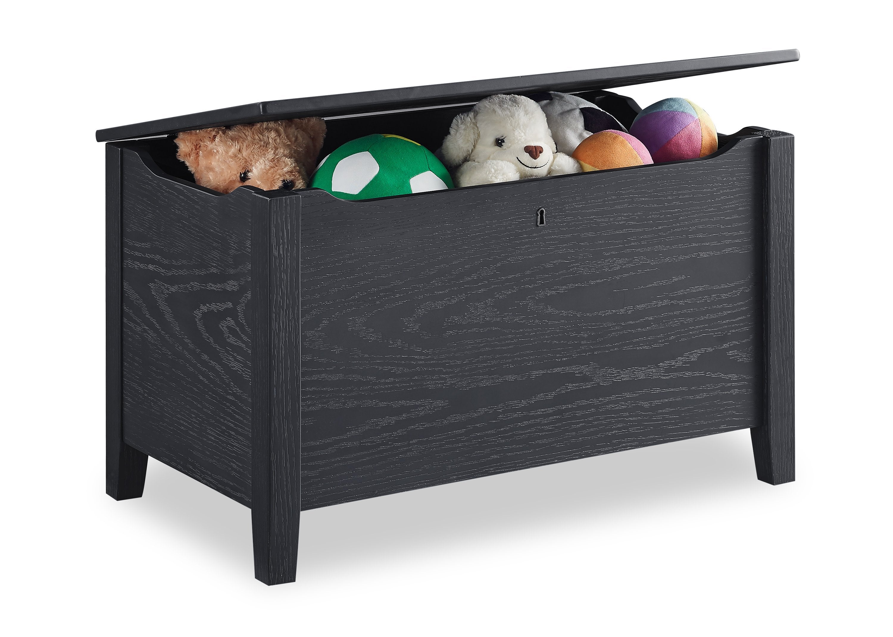 Rustic Farmhouse Toy Storage Box - Wooden Kids Toy Organizer for Nursery, Playroom & Bedroom - Perfect for Storing Toys, Books & Games