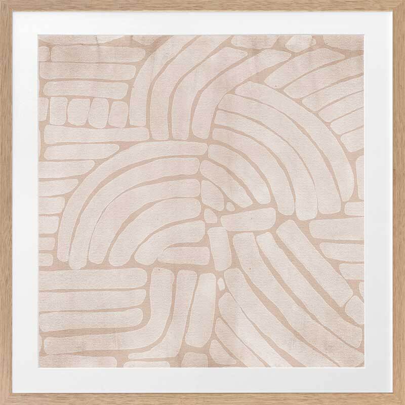 Arching Echoes IV Framed Art Print - Modern Abstract Wall Decor for Living Room, Bedroom & Office - Perfect for Home & Office Decoration