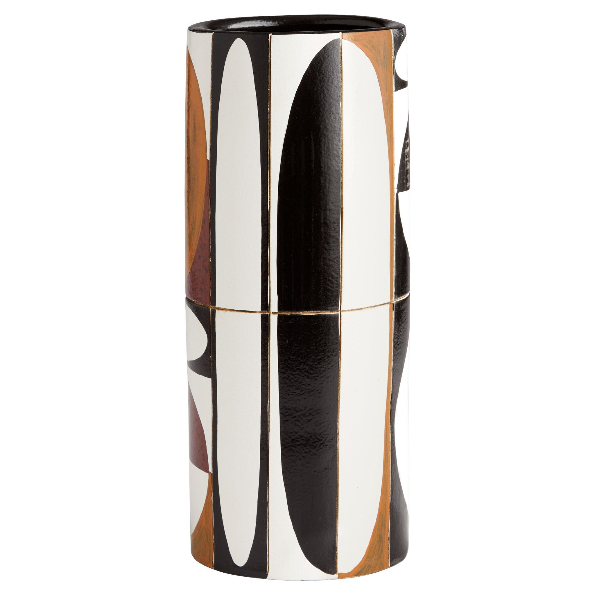Cyan Design 11370 Sakura Vase - Multi Color Large Ceramic Flower Vase for Home Decor, Wedding Centerpiece, and Japanese Style Interior Design