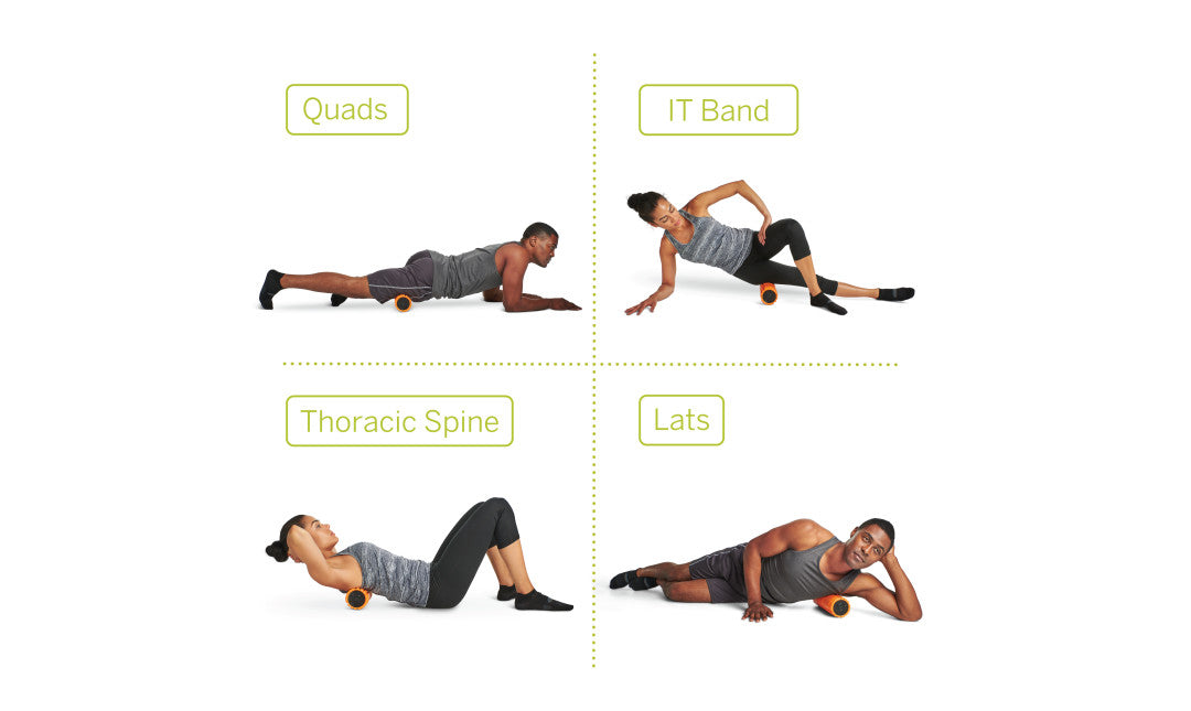 TriggerPoint GRID Vibe Plus Foam Roller - High Density Muscle Massage Tool for Recovery & Pain Relief - Perfect for Athletes, Runners & Fitness Enthusiasts