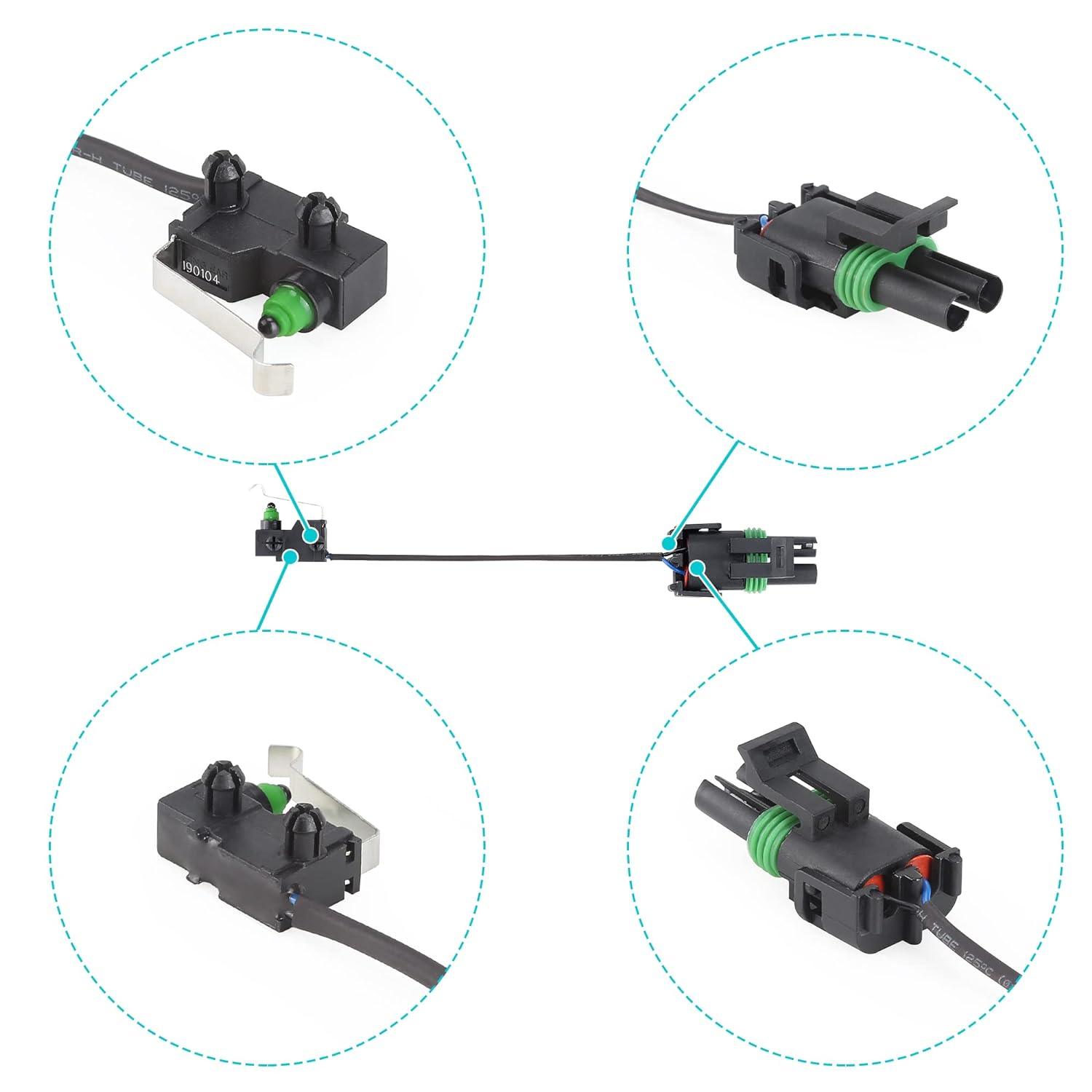 EZGO DCS Golf Cart Forward Switch Assembly 1996-2002 (Part #10L0L) - Replacement for Electric Golf Carts | Perfect for Course Maintenance & Neighborhood Transport