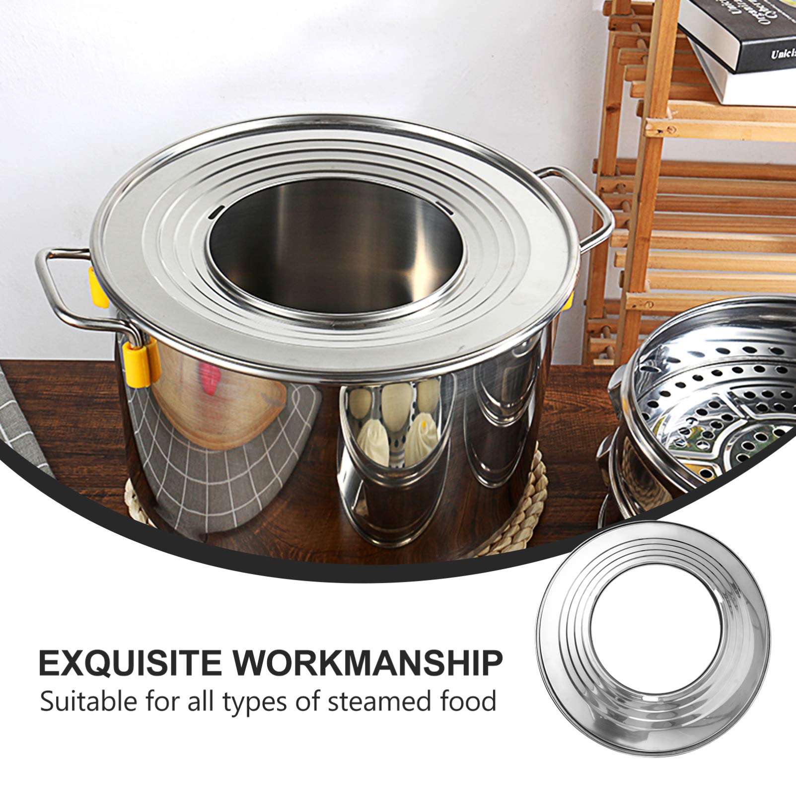 Stainless Steel Canning Rack for Pressure Cooker & Steamer - 9 Inch Cooking Rack for Canning, Soup Pots & Food Storage | Durable Steamer Insert for Home Kitchen & Preserving Foods