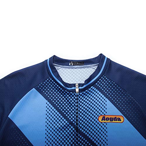Aogda Men's Cycling Vest - Breathable Sleeveless Bike Jersey for Road & Mountain Biking - Perfect for Team Cycling, Training & Outdoor Sports Activities
