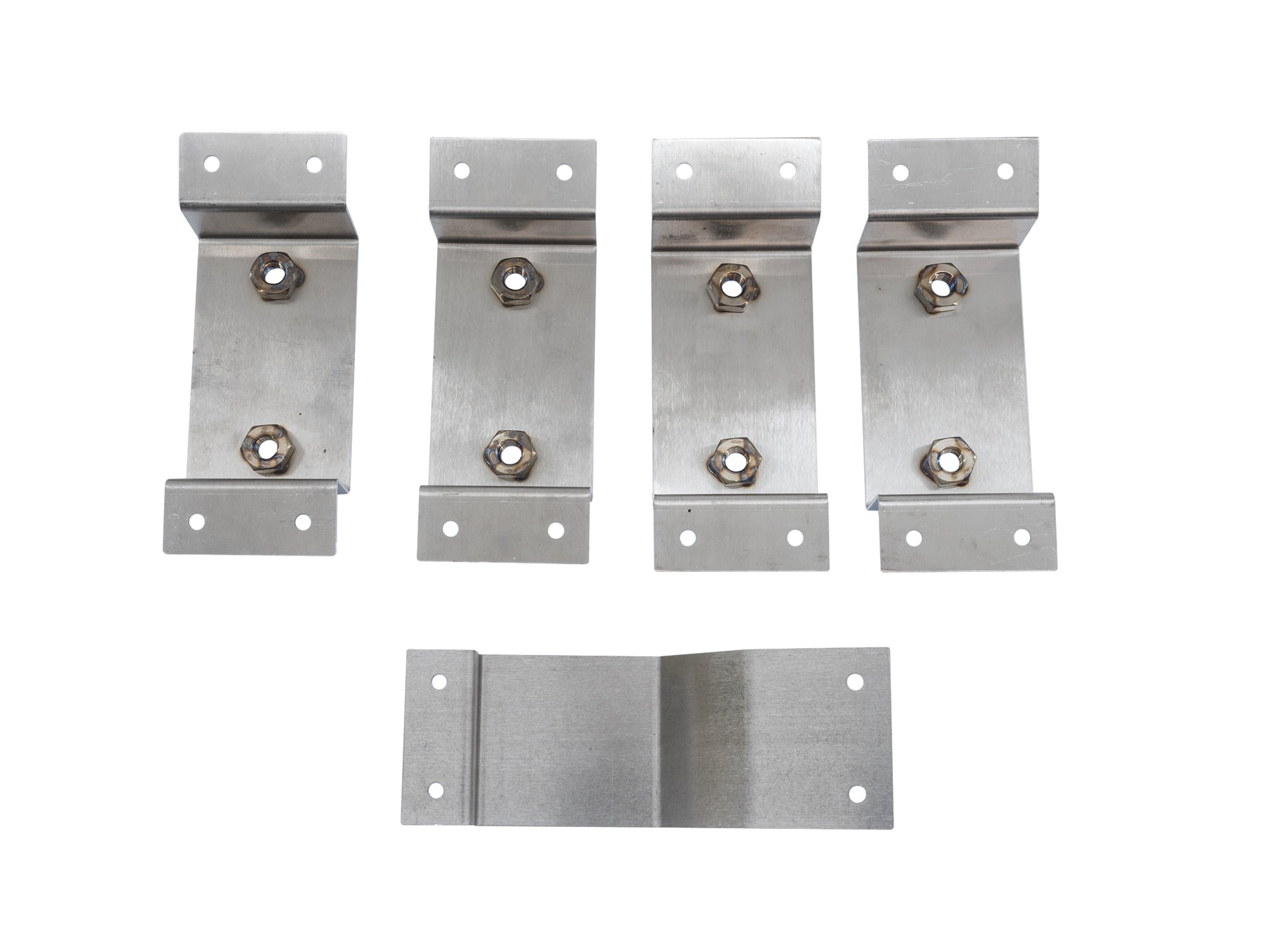 Stainless Steel Luggage Rack Mounting Brackets for Eurovan - Heavy Duty Roof Rack Accessories for Camping & Road Trips