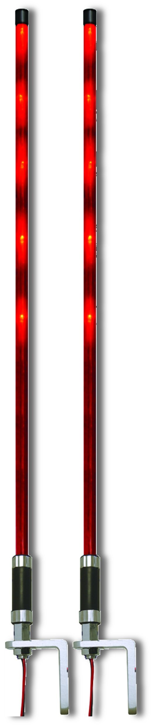 SeaSense LED Trailer Guide Lights - Waterproof Red Marker Lights for Boat Trailers, Truck Trailers & RV Trailers - Enhanced Nighttime Visibility & Safety