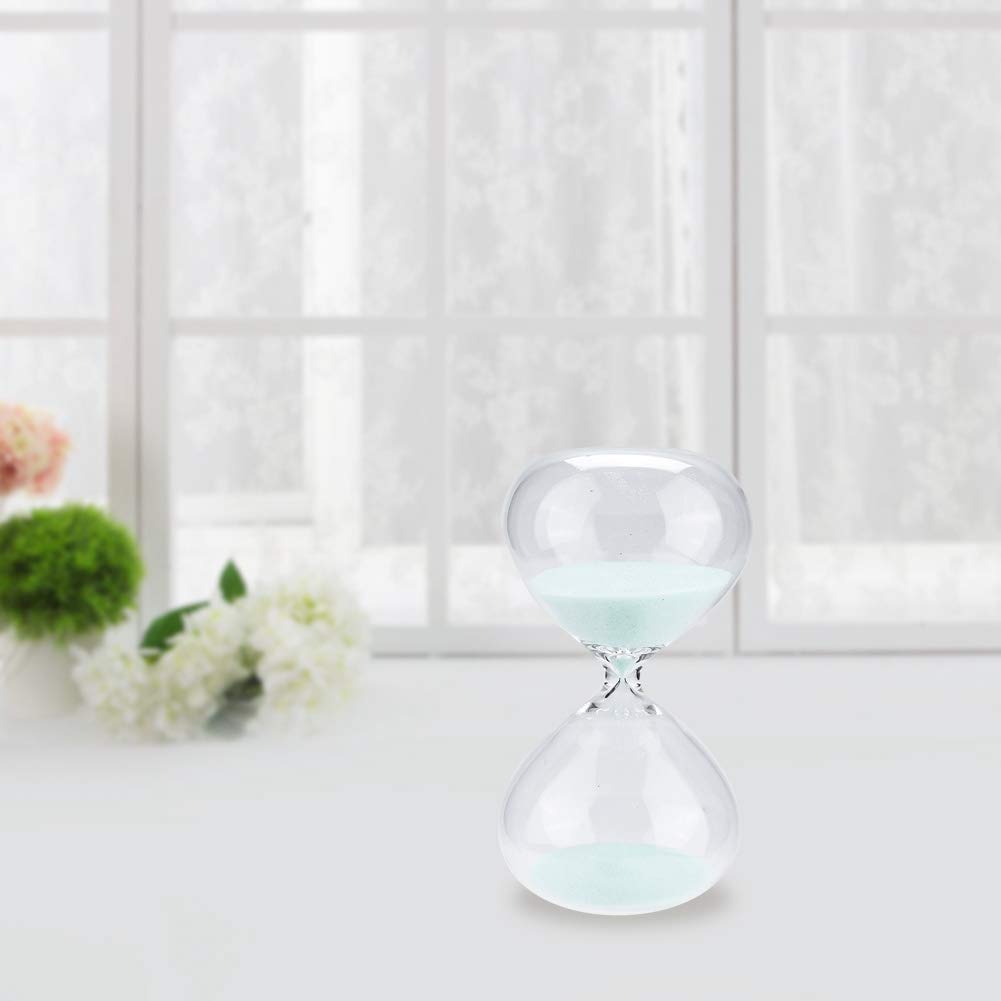 15 Minute Hourglass Sand Timer - Cylinder-Shaped Desktop Decoration for Office, Study & Meditation | Unique Birthday Gift Idea for Home & Office Decor