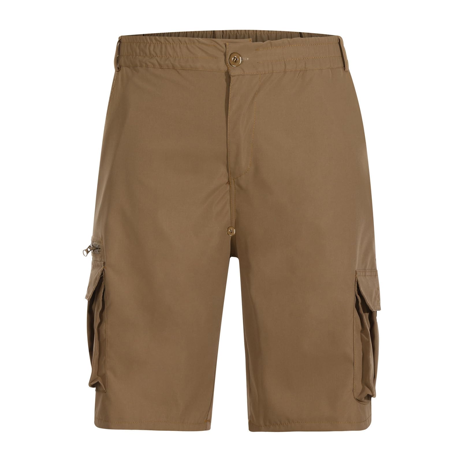 Best Men's Cargo Shorts for Summer - Stretch Elastic Waist Lightweight Work Shorts with Multiple Pockets | Big & Tall Sizes | Perfect for Outdoor Activities, Hiking, Travel & Casual Wear