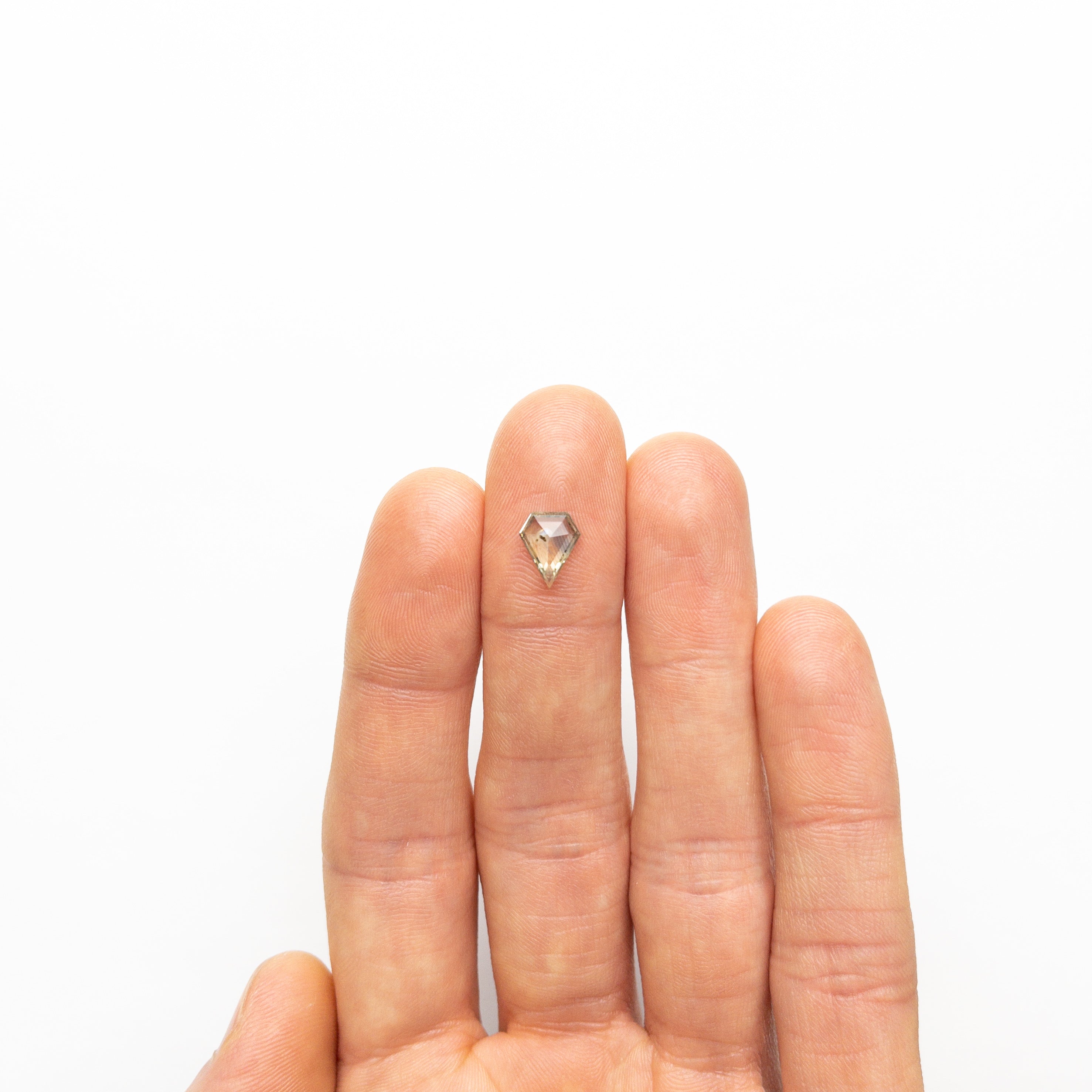 1.36ct Natural Shield Rose Cut Sapphire - 9.08x7.23x2.51mm Blue Gemstone for Jewelry Making, Engagement Rings & Unique Gifts