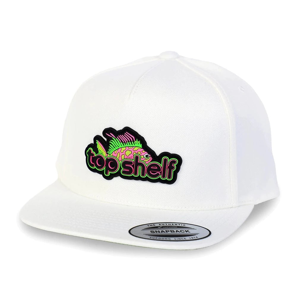 UV Reactive Blotched Anthias Hat - Color Changing Fishing Cap for Night Fishing & Outdoor Adventures