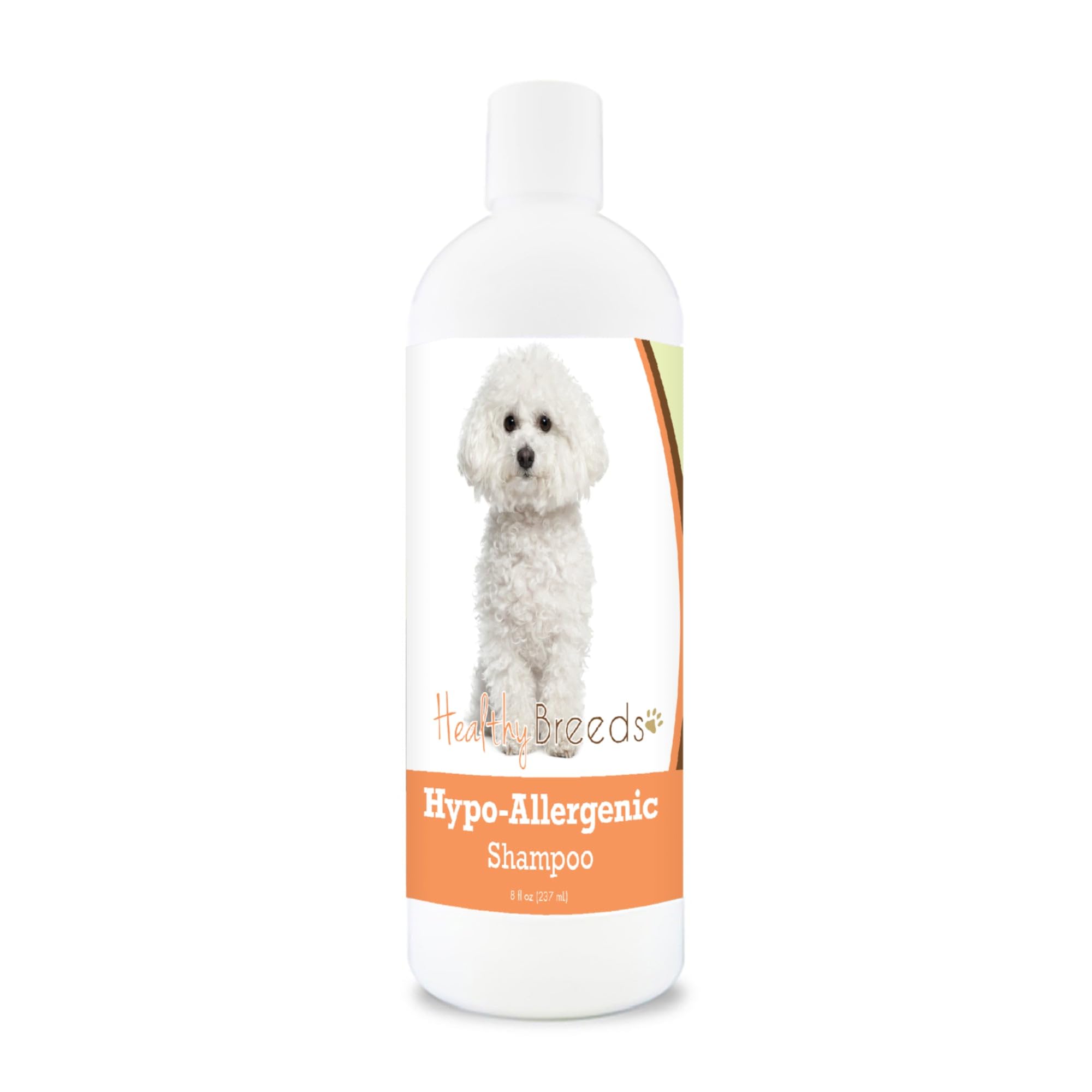 Healthy Breeds Bichon Frise Hypoallergenic Dog Shampoo - 8 oz Gentle Cleansing Formula for Sensitive Skin - Perfect for Bathing, Grooming & Allergy Relief