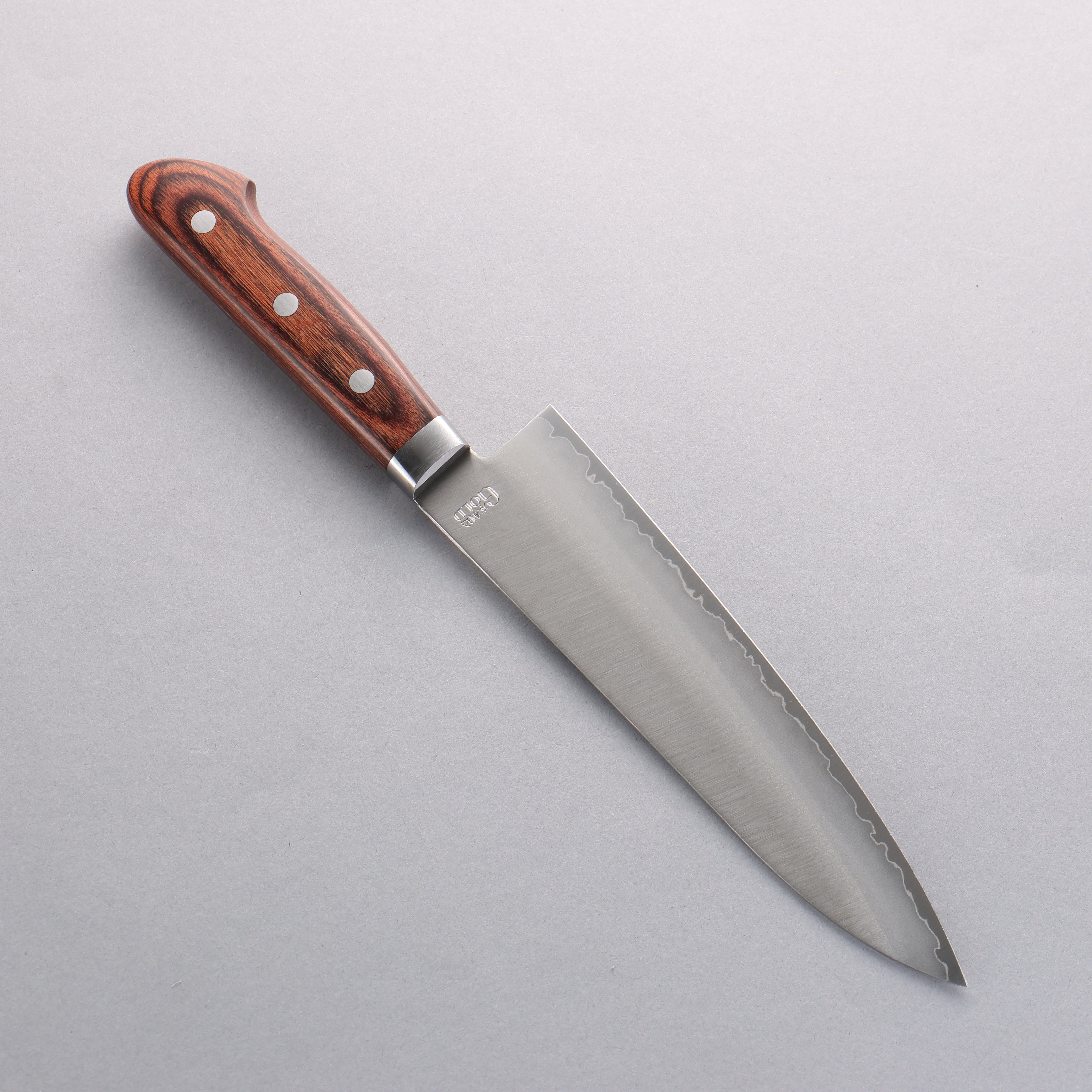 Premium Seisuke VG1 Kasumitogi Gyuto Japanese Chef Knife 180mm - Mahogany Handle for Professional Cooking & Slicing Meat, Vegetables & Sushi