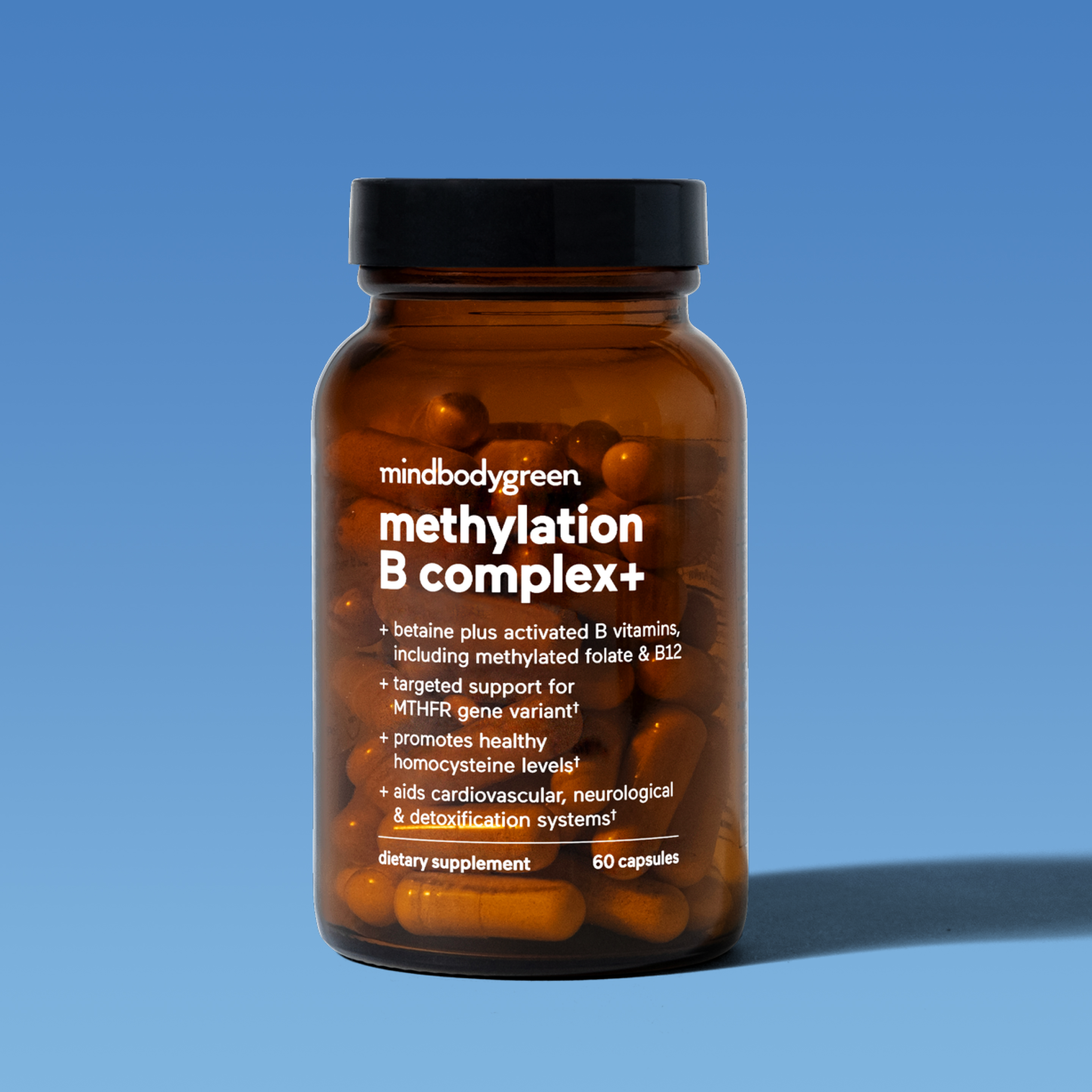 Premium Methylation B Complex Supplement - Supports Energy, Brain & Heart Health - Ideal for Detox, Stress Relief & Metabolism Boost