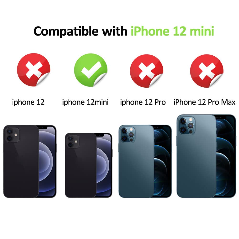 Original SIM Card Slot Tray Holder Replacement for iPhone 12 Mini - Black SIM Card Tray | Compatible with iPhone 12 Mini | Perfect for SIM Card Replacement & Repair Scenarios