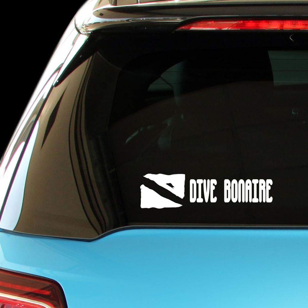 Dive Bonaire Scuba Diving Car & Laptop Decal Sticker - Perfect for Scuba Enthusiasts, Car & Laptop Customization