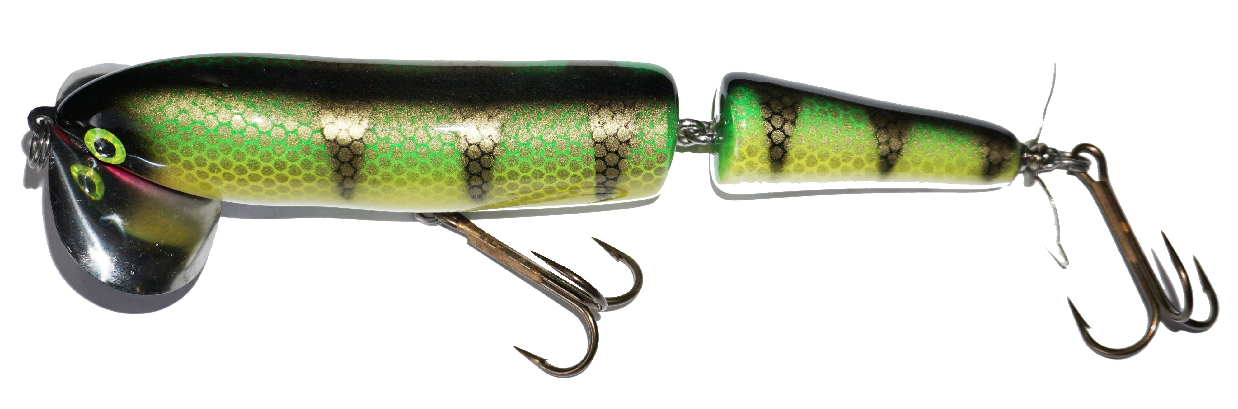 Big Fork Papa Chubby 8-Surface Fishing Lure - Premium Bass Fishing Bait for Freshwater & Saltwater - Ideal for Topwater Fishing in Lakes, Rivers, and Ponds