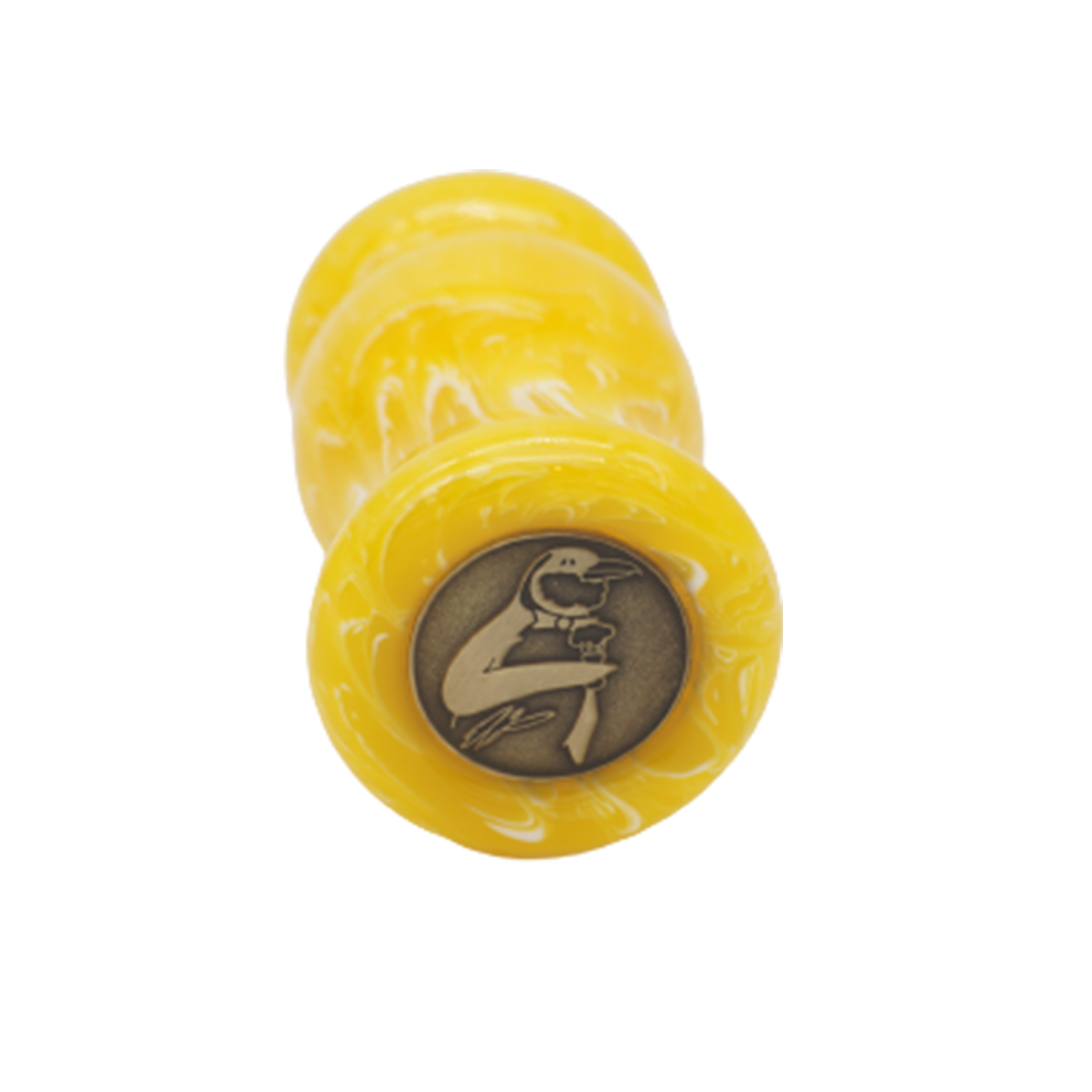 Premium Handcrafted Lemon Drop Shaving Brush Handle - Fits 26mm & 28mm Knots - Perfect for Wet Shaving & Grooming Gifts for Men