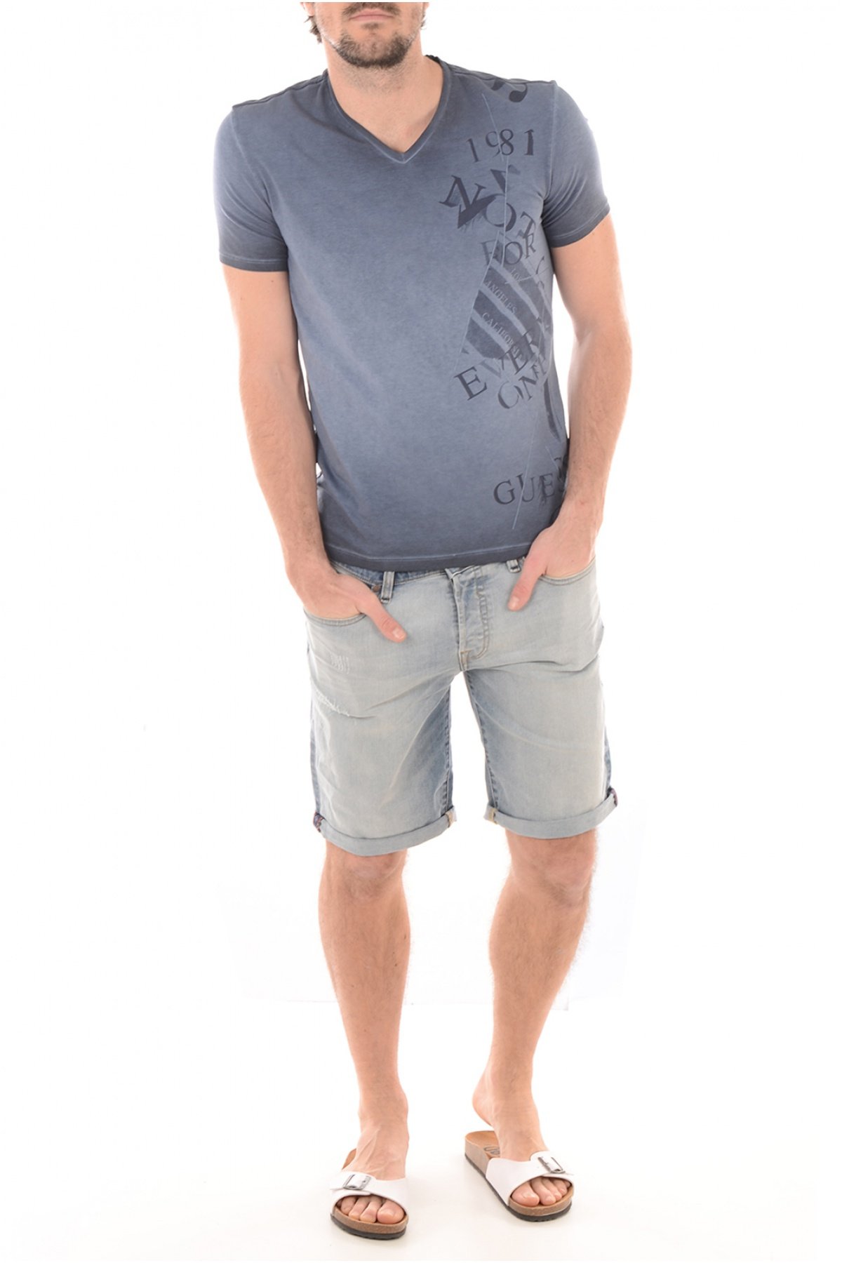 GUESS Men's Sonny Shorts - Comfortable Casual Shorts for Men | Perfect for Summer, Beach, and Outdoor Activities