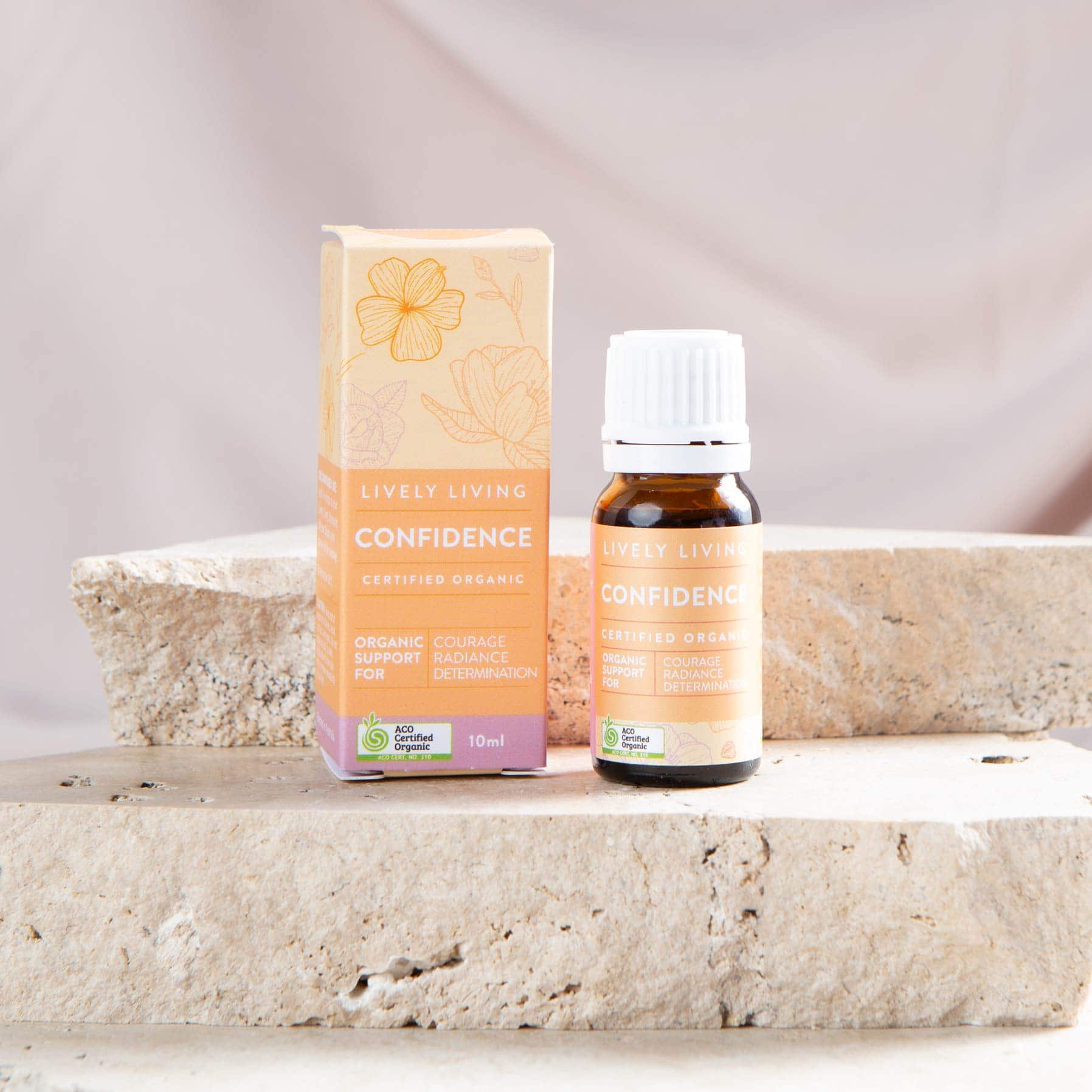 Organic Confidence Essential Oil 10ml - Pure Aromatherapy Oil for Relaxation, Stress Relief & Home Diffuser