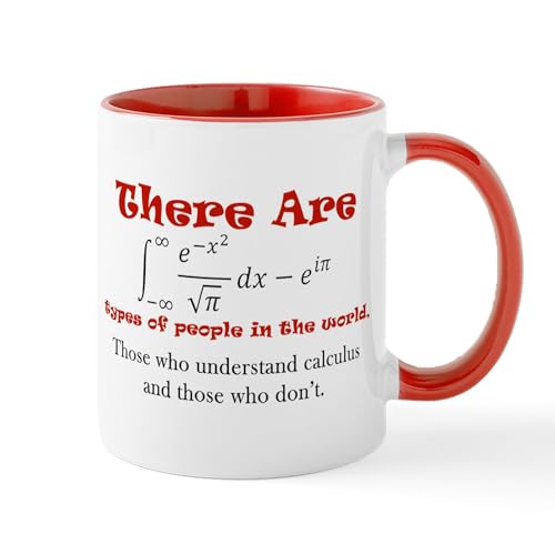 White/Red Inside - Calculus Mug