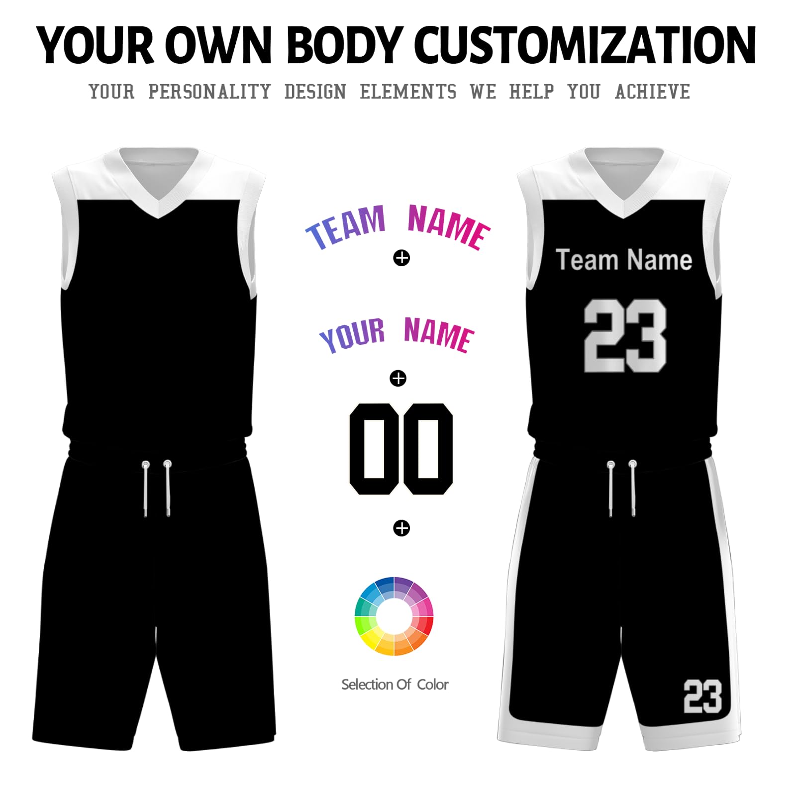 Custom Basketball Jerseys - Personalized NBA Style Uniforms for Men, Women & Kids - Perfect for Games, Team Sports & Fan Gear