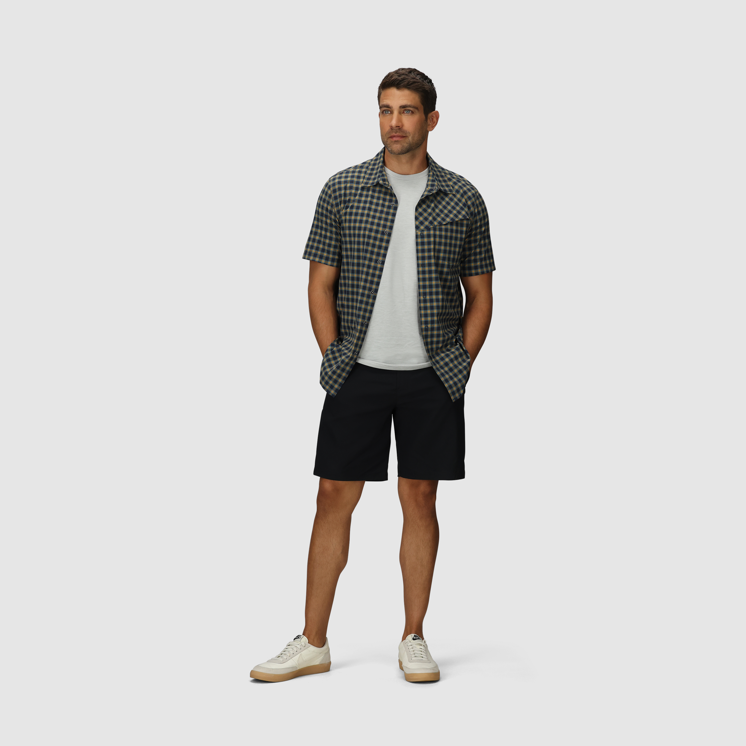Men's Astroman Short Sleeve Sun Shirt - UPF 50+ UV Protection, Quick Dry & Breathable for Outdoor Activities, Hiking, Fishing & Beach