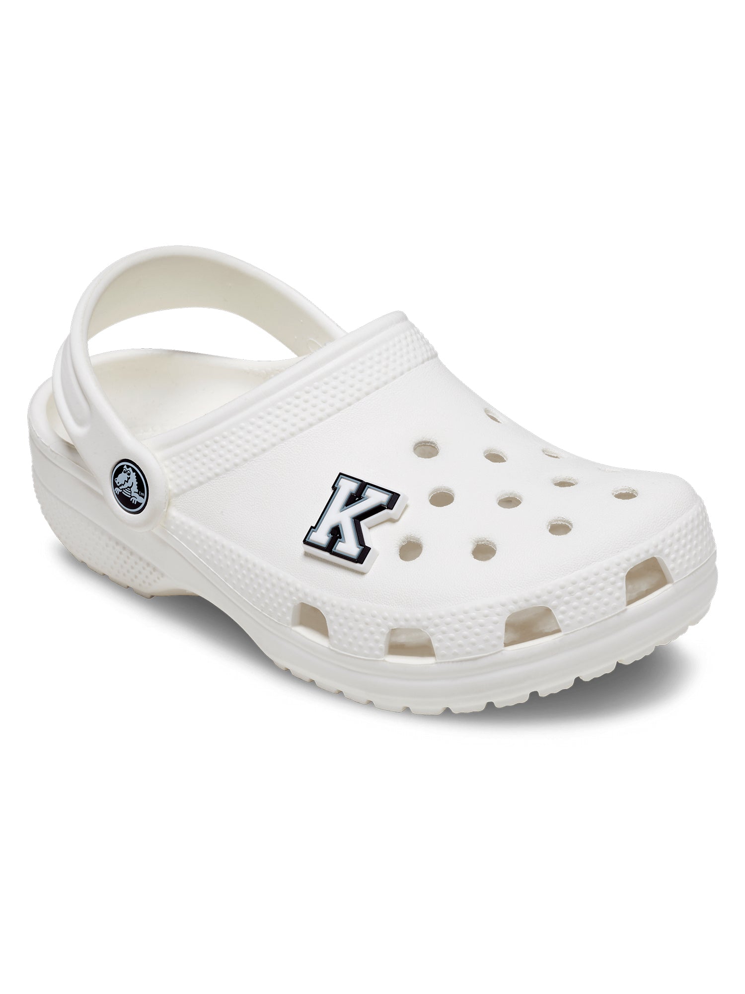 Crocs Jibbitz Letter K Charms - Customize Your Crocs Shoes with Alphabet Charms for Kids & Adults - Perfect for DIY Shoe Decor, Gifts, and Personal Style