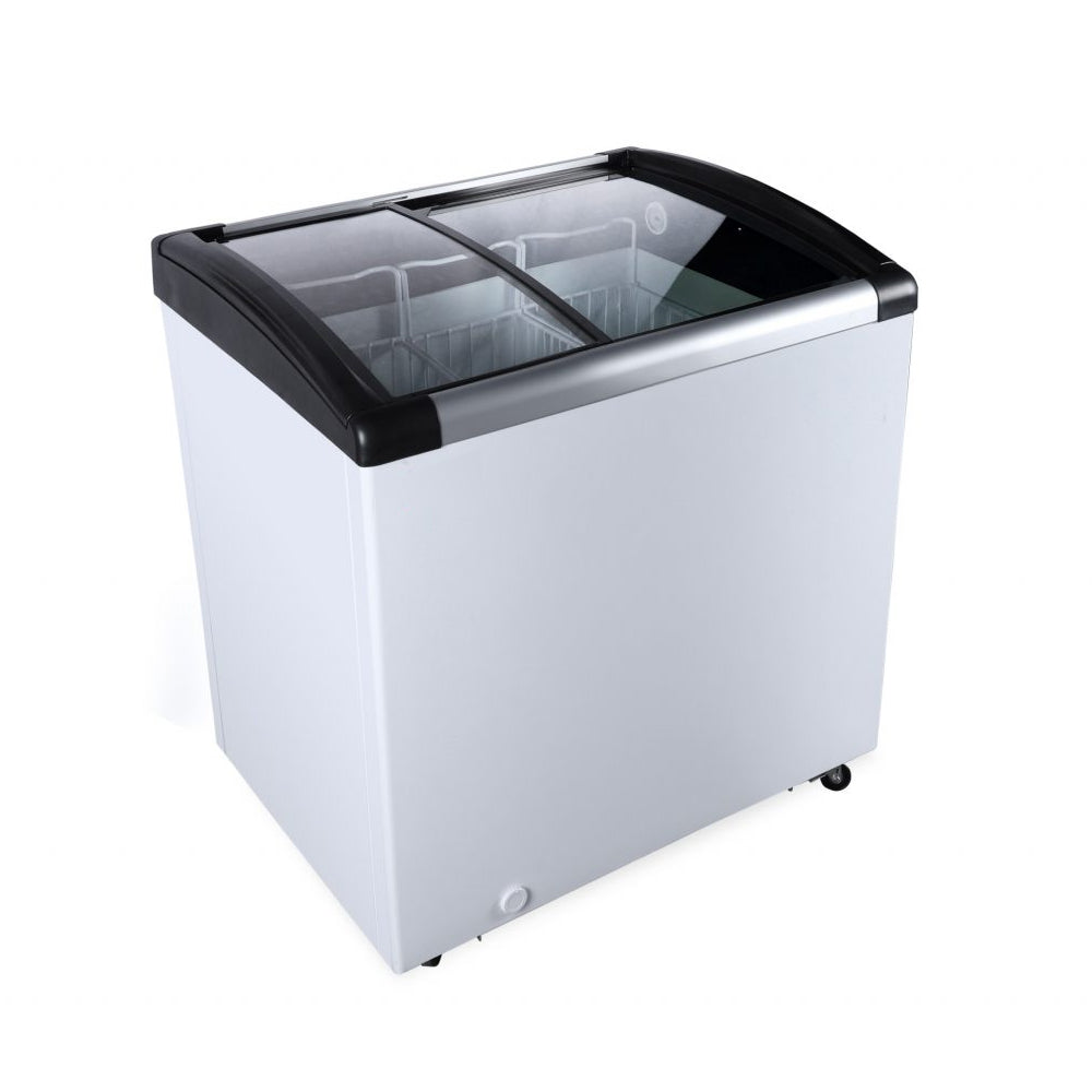 SCRATCH & DENT Nella 31 Ice Cream Display Chest Freezer 117L (41 Cu Ft) Commercial Freezer for Ice Cream Shop, Restaurant & Bakery Storage