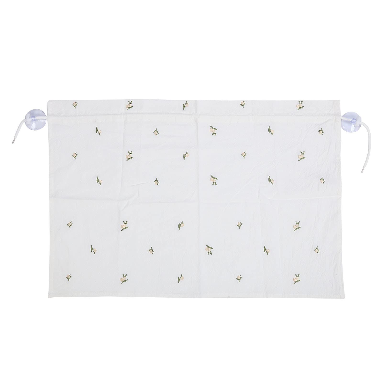 Zerodis Universal Car Rear Side Window Sunshade Protector - White Olive Curtain for Sun Protection & UV Blocking | Perfect for Kids & Children Safety | Ideal for Summer Driving, Road Trips & Baby Car Seat Protection
