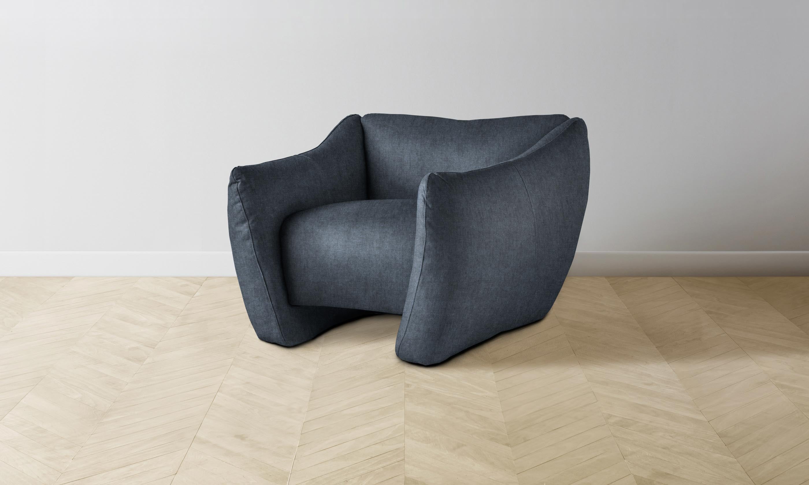 The Bond Chair - Premium Performance Tweed Denim Office Chair for Comfort & Style | Perfect for Home Office, Gaming, and Workspace