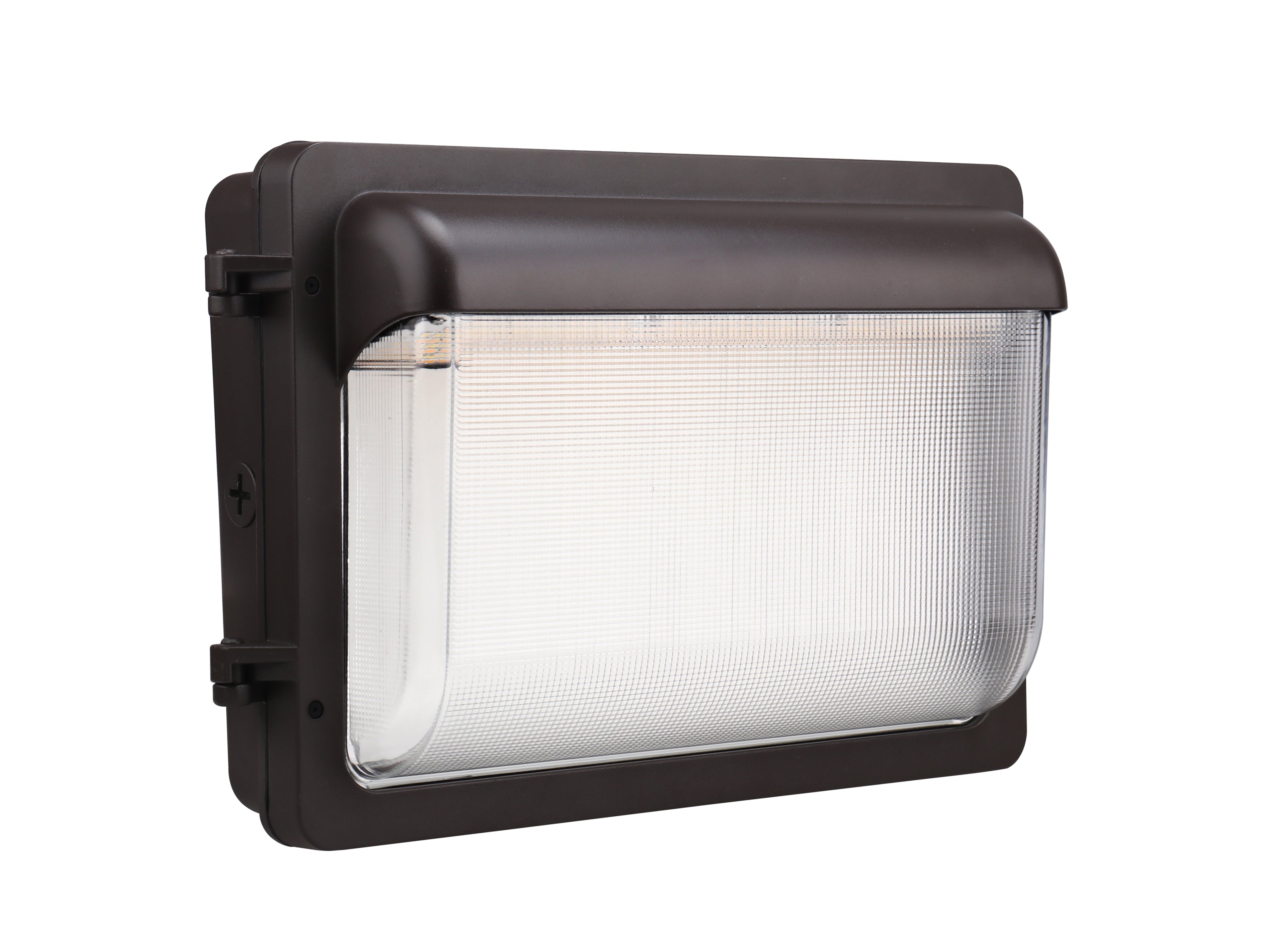 Energy Efficient LED Slim Wall Pack Light - 133 LM/W, Wattage Tunable (60W/50W/40W), Photocell Sensor, DLC 5.1 Certified - Perfect for Outdoor Security Lighting, Building Facades & Parking Lots