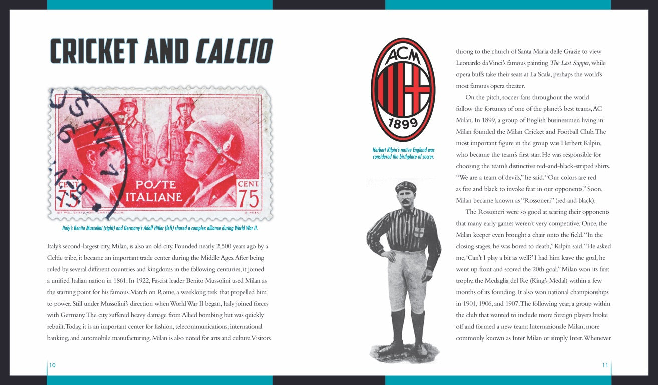 AC Milan Official Book 9781608185900 - Perfect Gift for Soccer Fans & Collectors | Great for Home Decor, Sports Memorabilia, and Fan Gifts