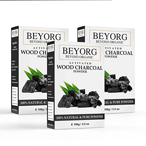 Organic Activated Charcoal Powder 300g - Natural Detox for Face Masks, Teeth Whitening & Skin Care | Vegan, Chemical-Free | Perfect for DIY Beauty, Dental Care & Detox Treatments