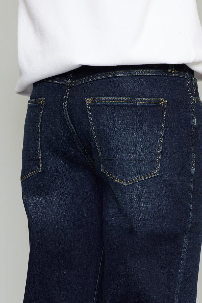 Joey Dark Straight Jeans for Men - Classic Slim Fit Denim Pants for Casual Wear & Everyday Style