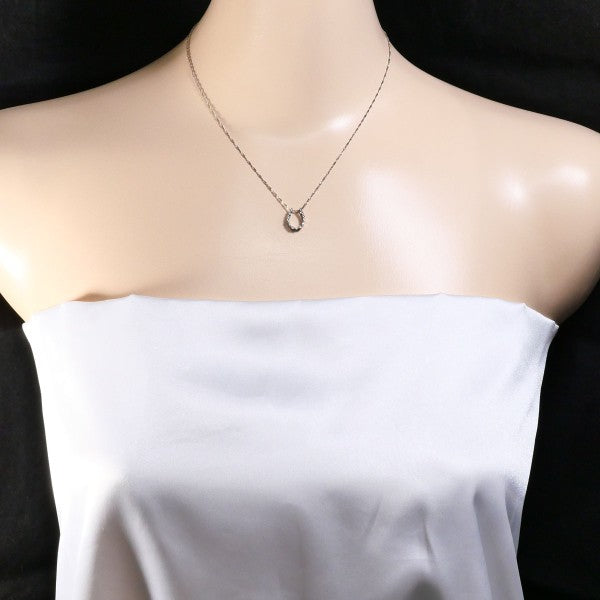 18K White Gold Diamond Necklace for Women - Elegant & Timeless Jewelry Gift for Anniversary, Wedding, or Special Occasions