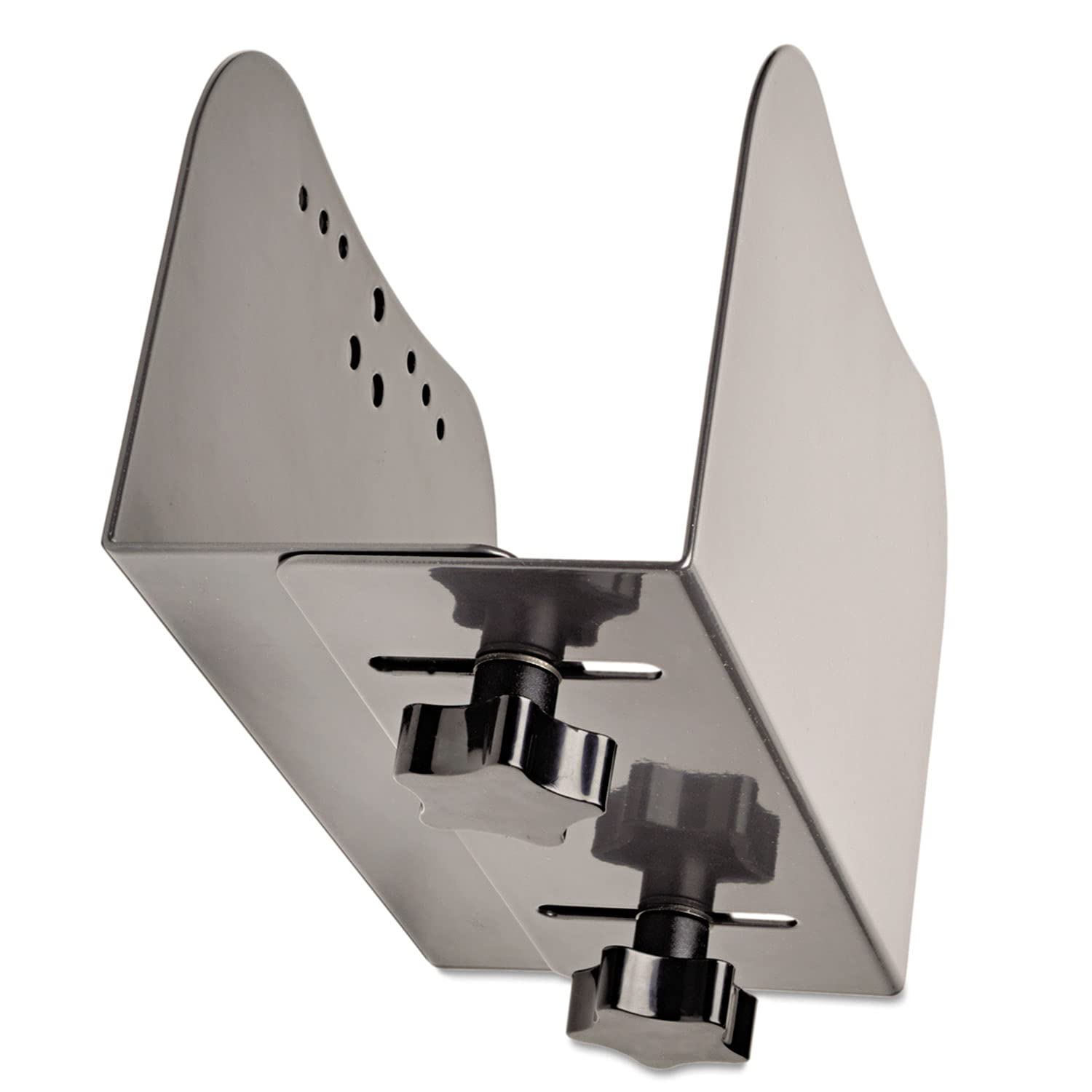 TRIPP LITE DCPU1 4-6.25 Inches CPU Mount Bracket - Adjustable Open Frame Desktop Computer Monitor Stand (Gray) - Perfect for Office, Home & Workspace Organization