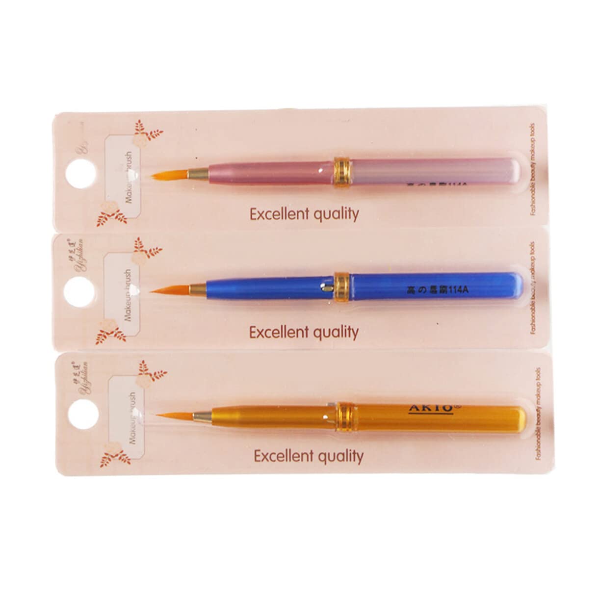 FRCOLOR 3-Piece Silicone Lip Liner Brush Set - Lip Gloss Applicator, Lip Scrubber & Eyeshadow Brush - Perfect for Lipstick, Lip Makeup & Eye Shadow Application - Ideal for Home, Travel & Professional Makeup Kits