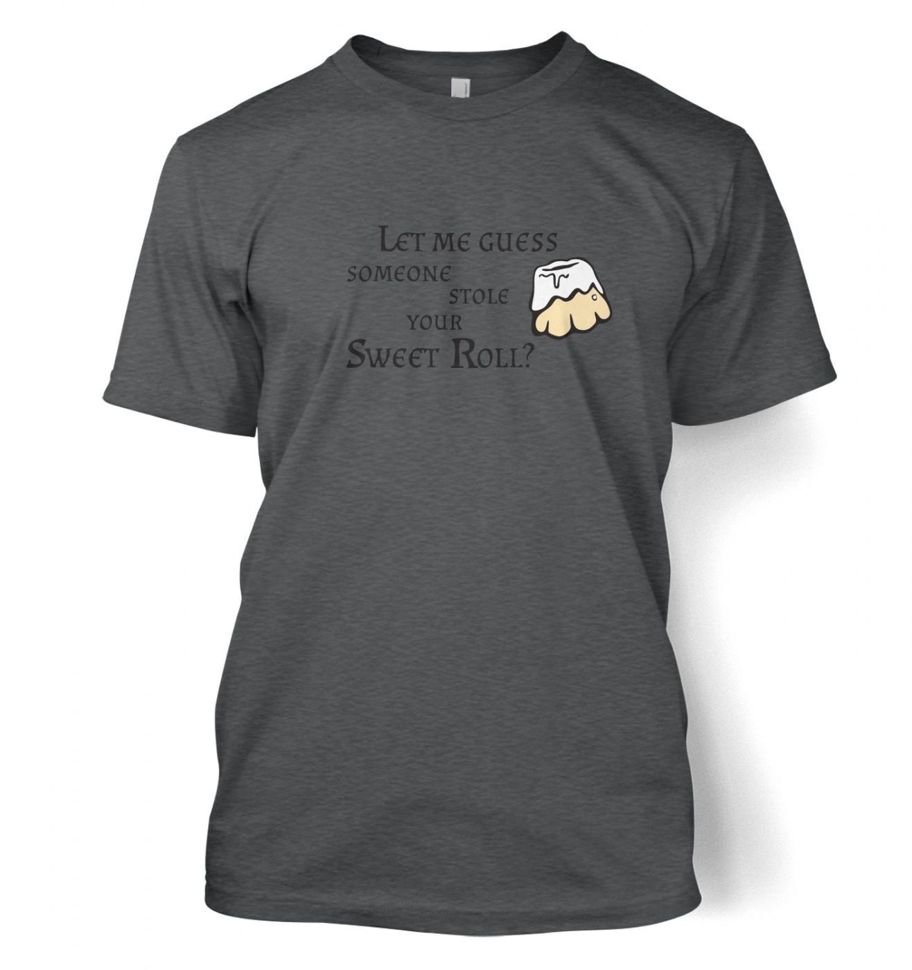 Big Mouth Gaming T-Shirt - 'Someone Stole Your Sweetroll' Funny Video Game Tee for Men & Women | Perfect for Gamers, Cosplay & Comic Conventions