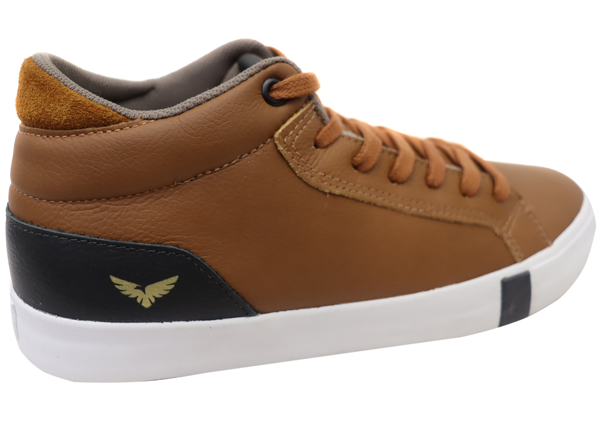 Eagle Fly Niko Men's Comfortable Lace-Up Casual Boots - Brazilian Made Leather Shoes for Walking, Hiking & Everyday Wear