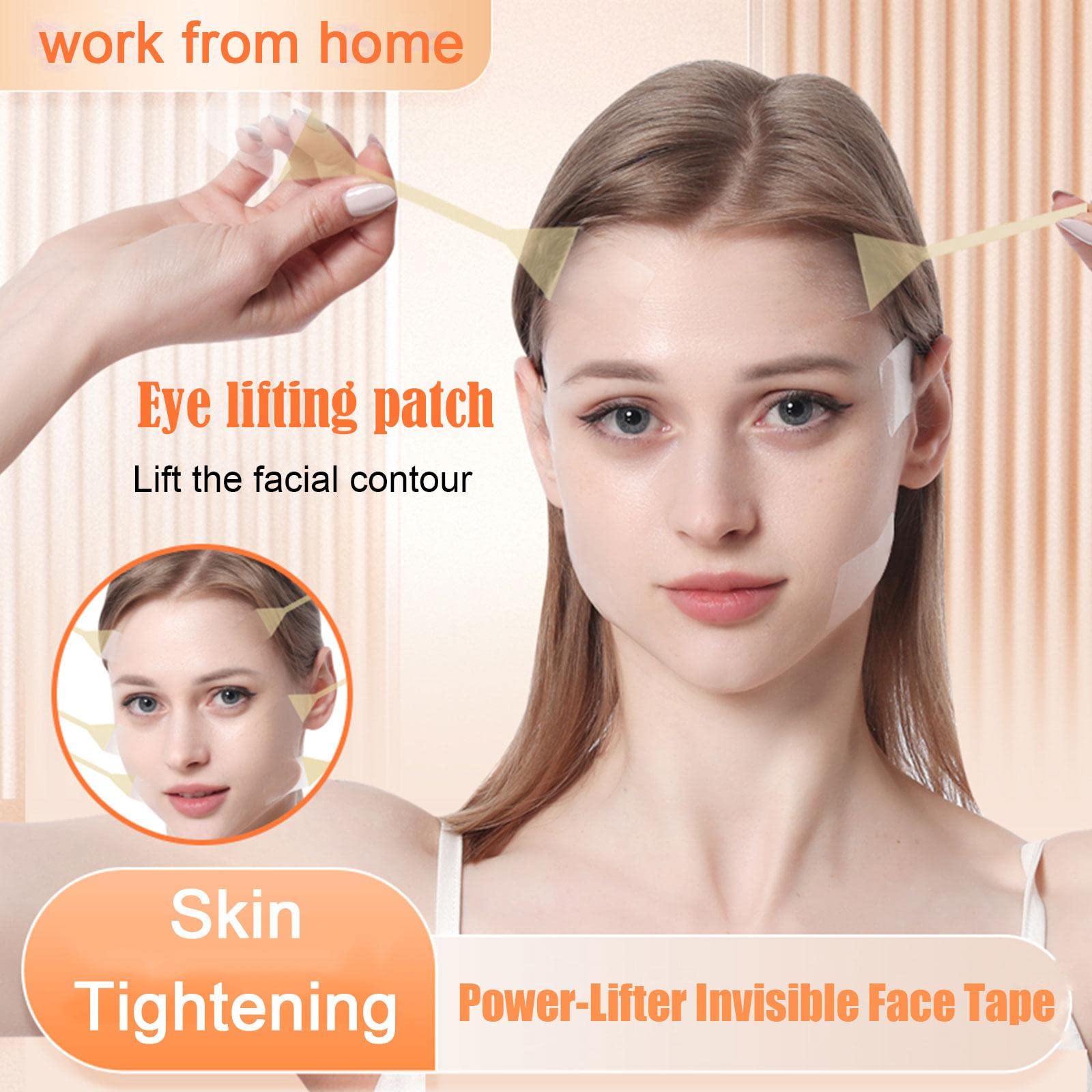 Invisible Silicone Face Lift Tape - V-Shape Chin & Jaw Contouring Strips for Instant Slimming & Lifting | Reusable Beauty Face Lift Tools for Special Occasions & Daily Makeup