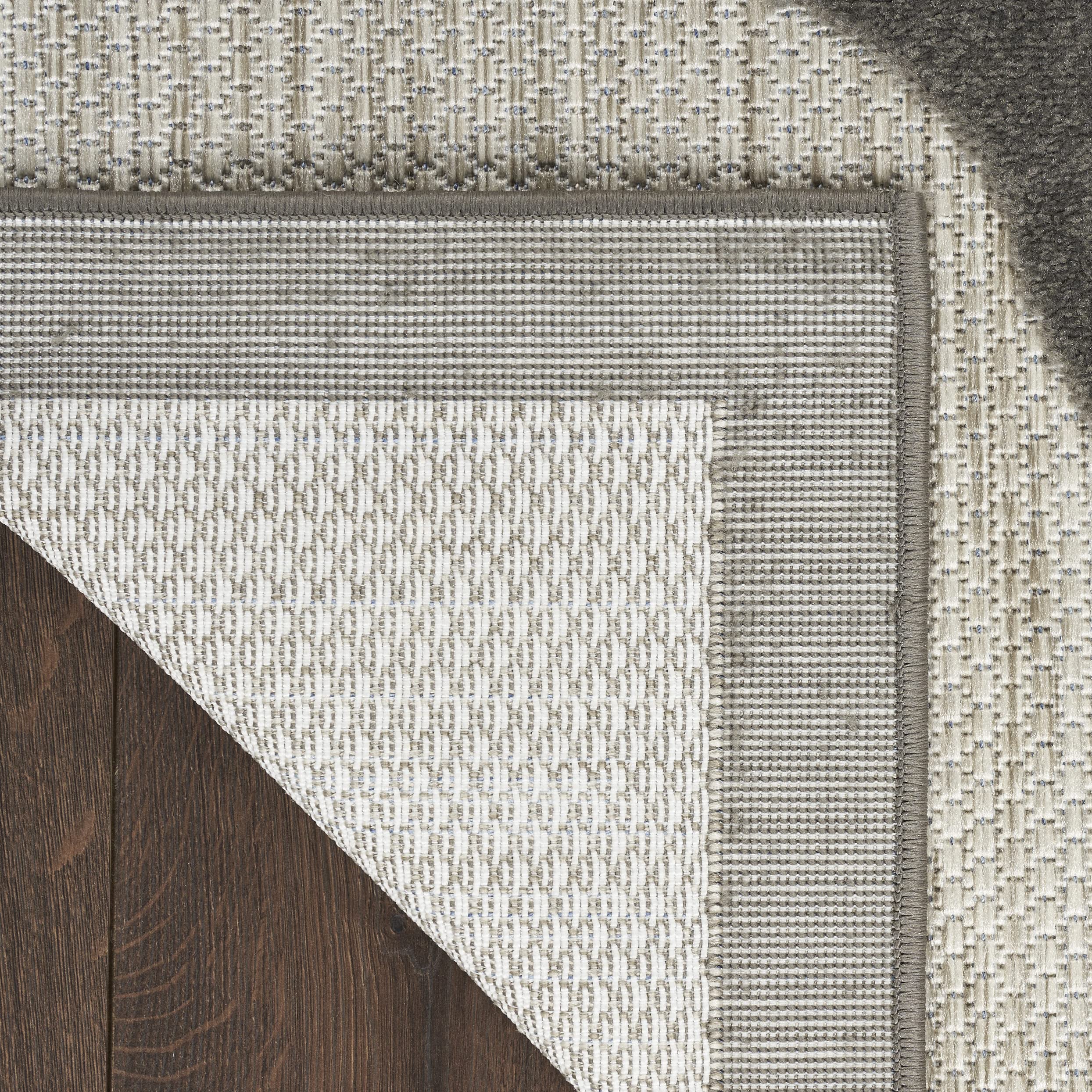 Nourison Aloha Indoor-Outdoor Beige 7' x 10' Area Rug - Easy to Clean, Non-Shedding, Stain Resistant for Bedroom, Living Room, Dining Room & Kitchen | Perfect for Patio, Deck, and High-Traffic Areas (7x10)