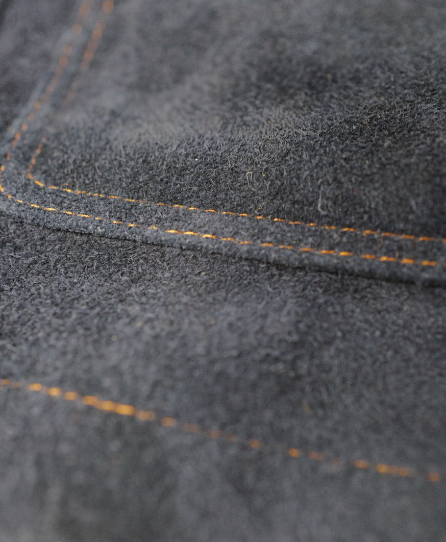 The Shop Vancouver Chore Shirt - Men's Workwear Shirt in Distressed Navy Denim | Durable & Stylish for Outdoor Work, Casual Wear & Everyday Use