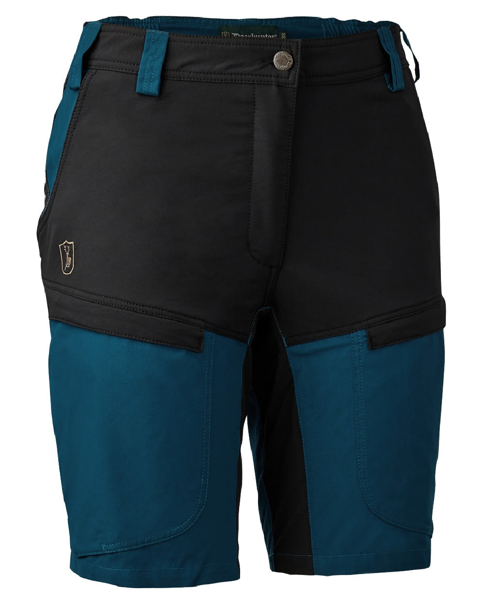 Deerhunter Women's Lady Ann High Waisted Shorts - Comfortable Stretch Denim for Casual Wear & Summer Outfits