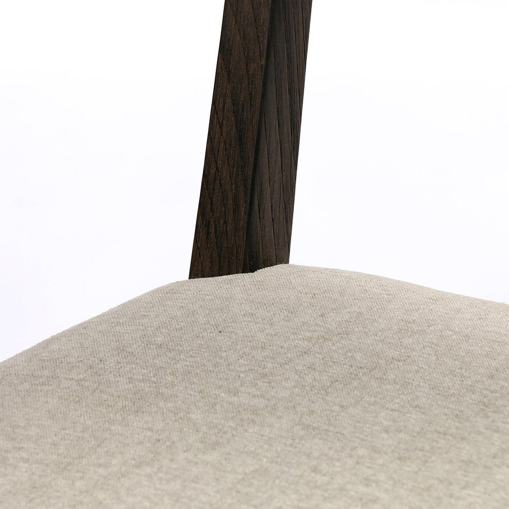 Norton Dining Chair Fulci Stone - Modern Wooden Dining Chair for Kitchen, Dining Room & Office - Comfortable & Stylish Seating Solution